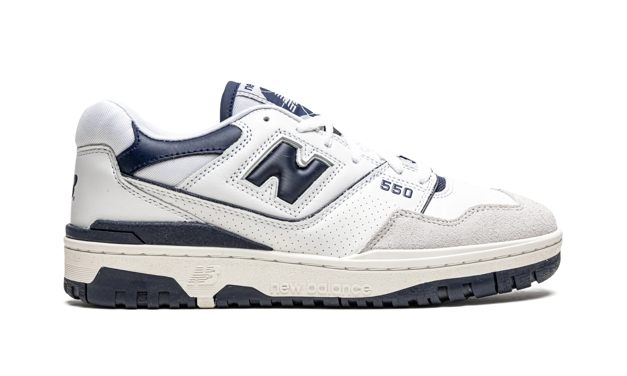 550 White / Navy Blue - 550 White / Navy Blue - Jordan 1s - AIR Jordan 1