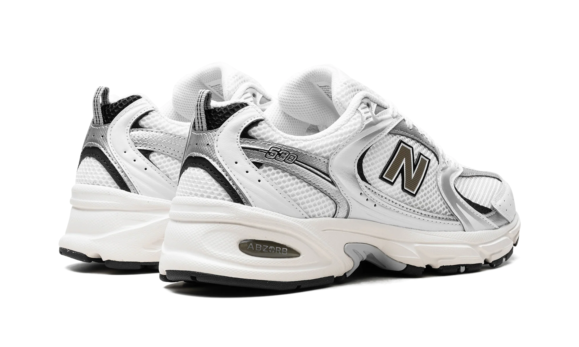 530 White Silver Black - 530 White Silver Black - Jordan 1s - AIR Jordan 1