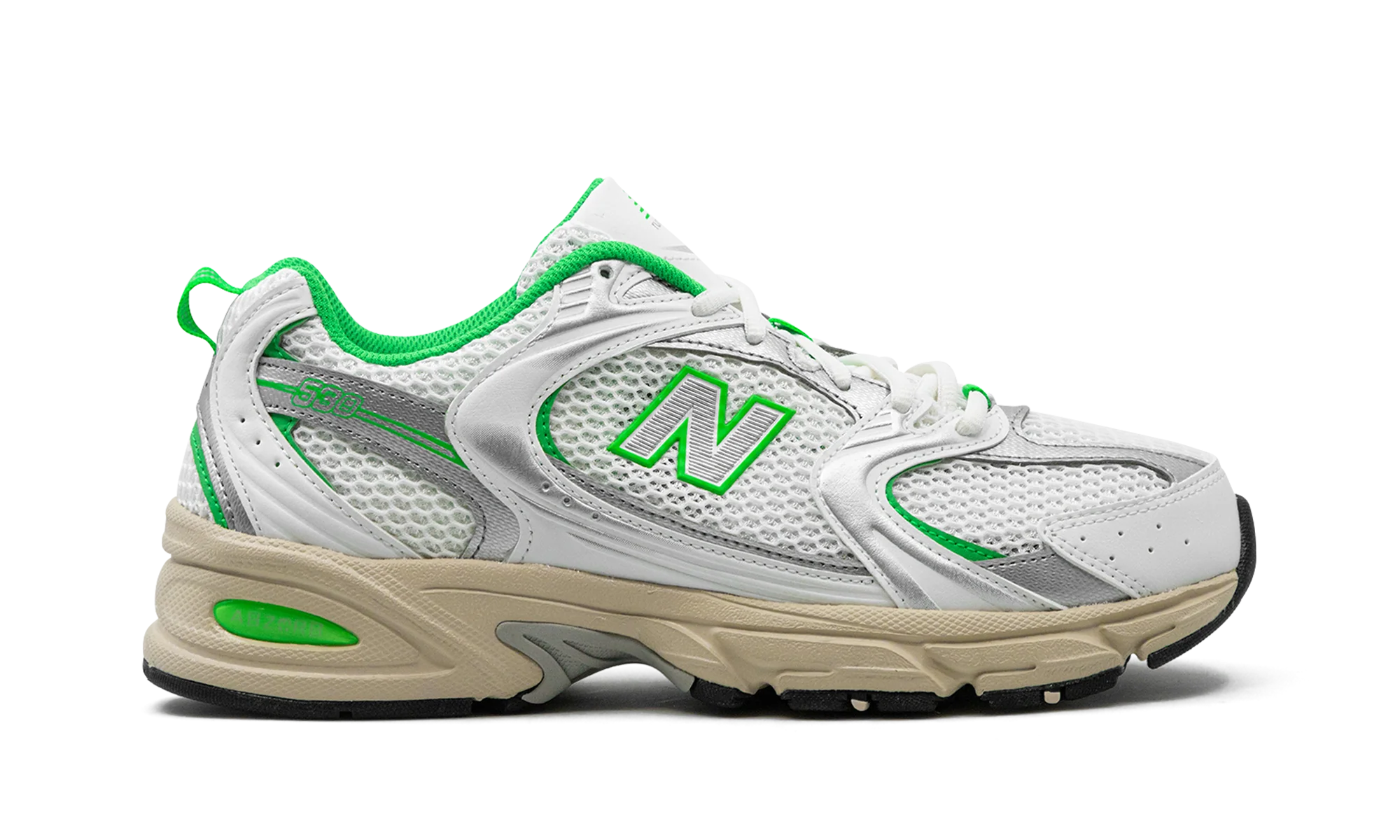 530 White / Palm Leaf - 530 White / Palm Leaf - Jordan 1s - AIR Jordan 1