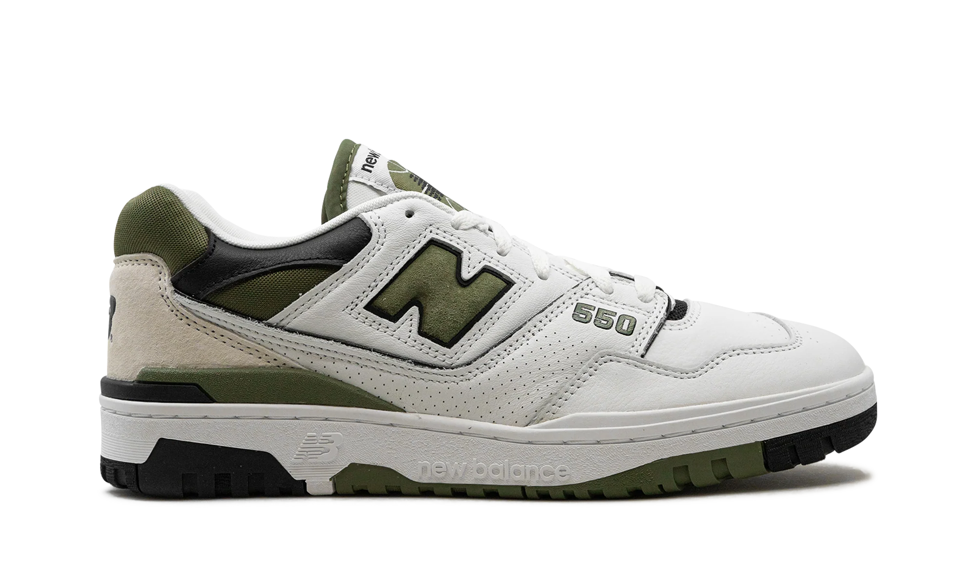 550 White / Dark Olivine - 550 White / Dark Olivine - Jordan 1s - AIR Jordan 1