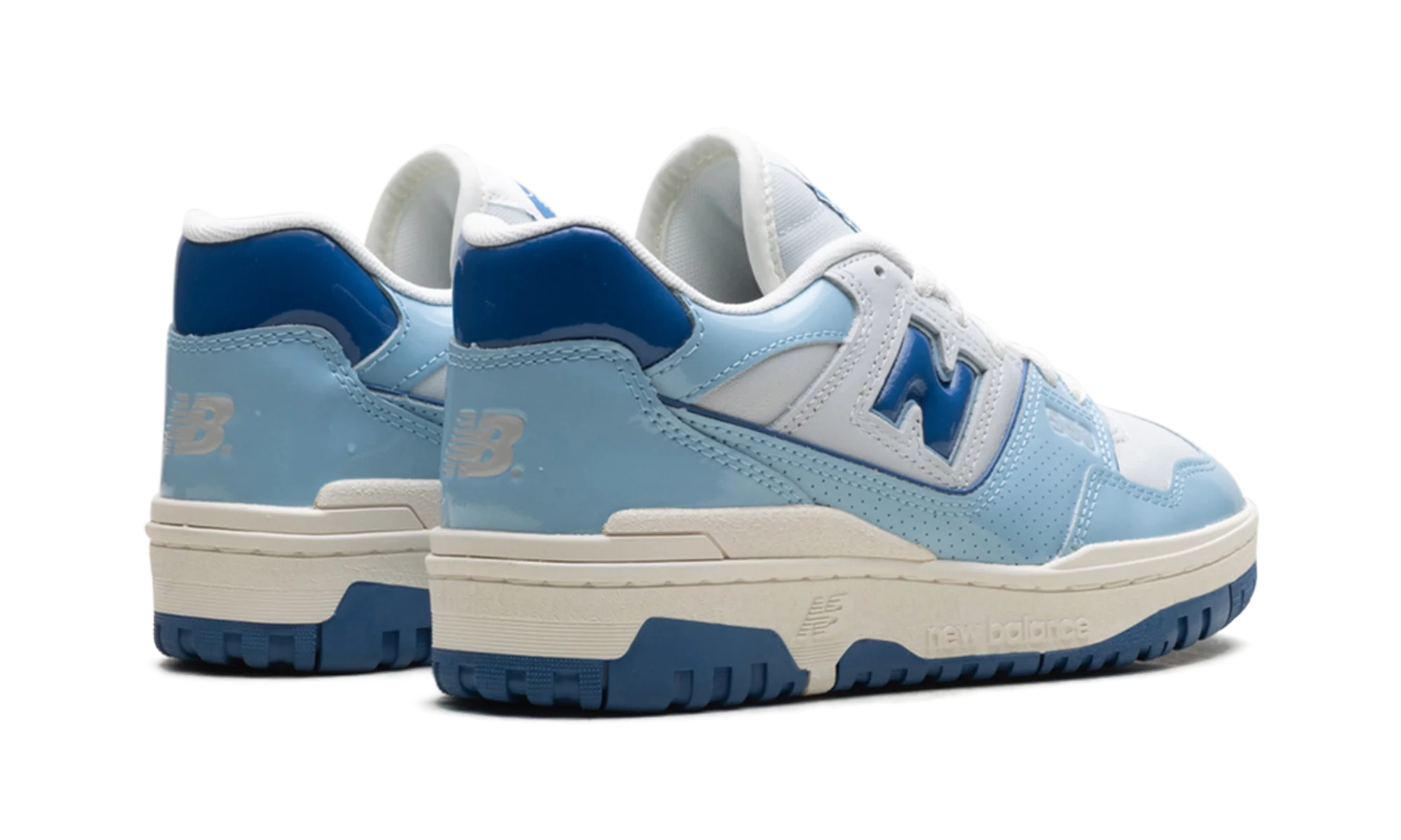 550 Patent - White / Powder Blue - 550 Patent - White / Powder Blue - Jordan 1s - AIR Jordan 1