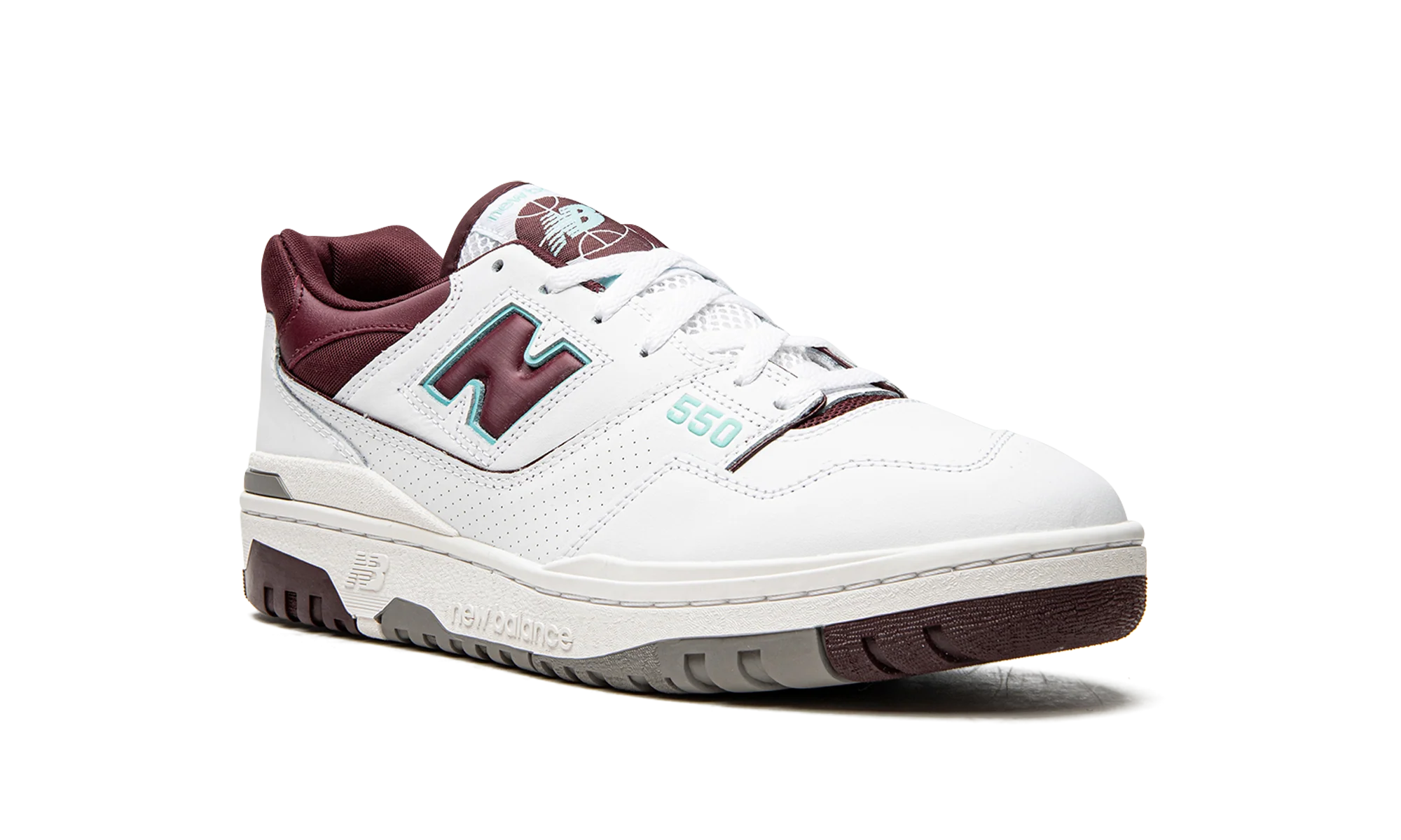 550 Burgundy / Cyan - 550 Burgundy / Cyan - Jordan 1s - AIR Jordan 1