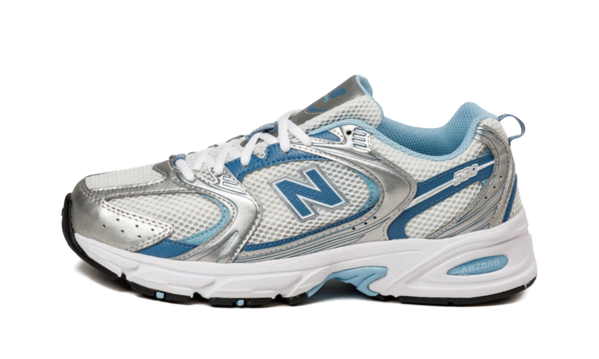 530 Silver Metallic Heron Blue - 530 Silver Metallic Heron Blue - Jordan 1s - AIR Jordan 1