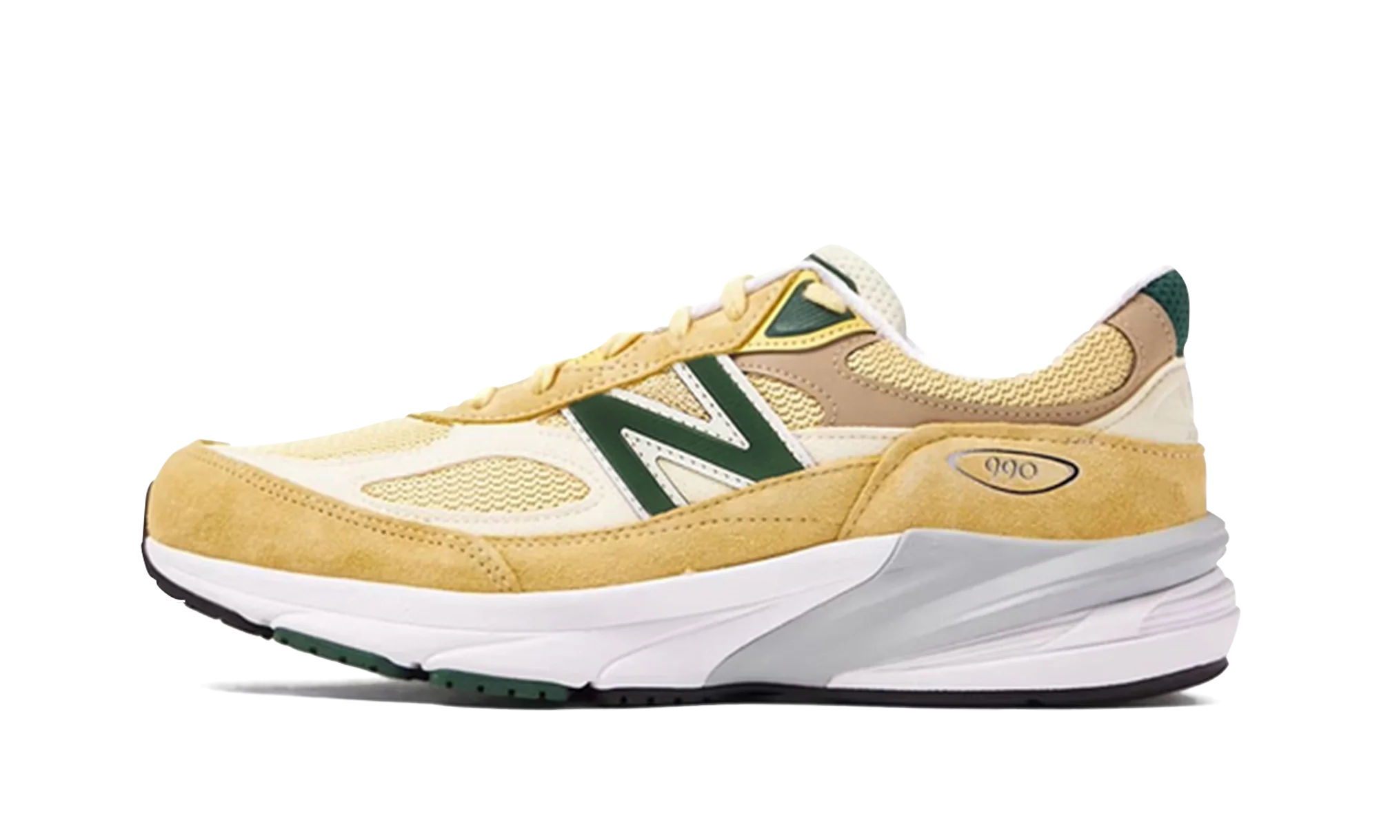 990 Pale Yellow/Forest Green - 990 Pale Yellow/Forest Green - Jordan 1s - AIR Jordan 1