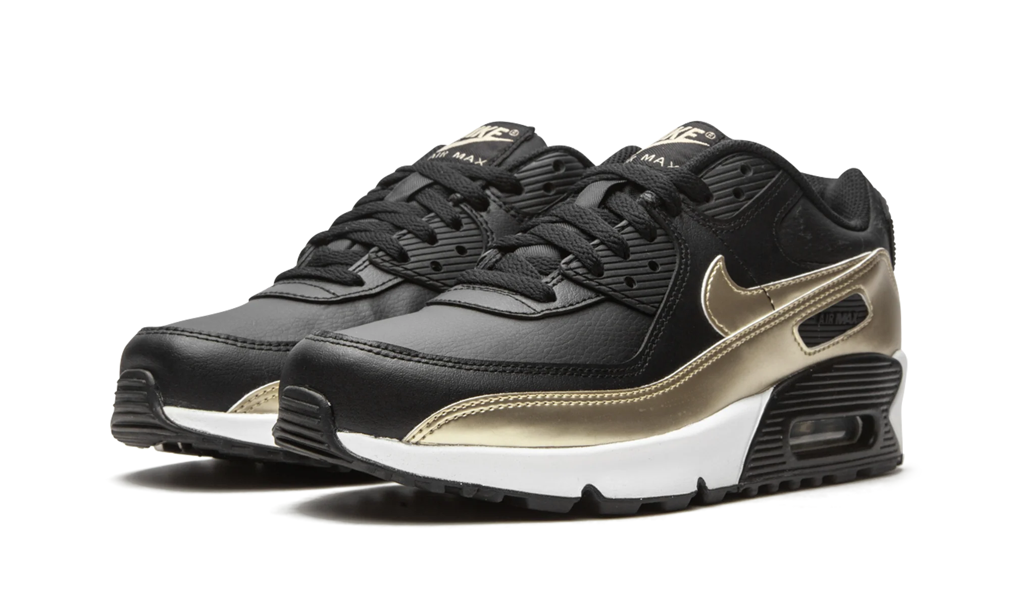 Air Max 90 LTR GS Black / Metallic Gold - Air Max 90 LTR GS Black / Metallic Gold - Jordan 1s - AIR Jordan 1