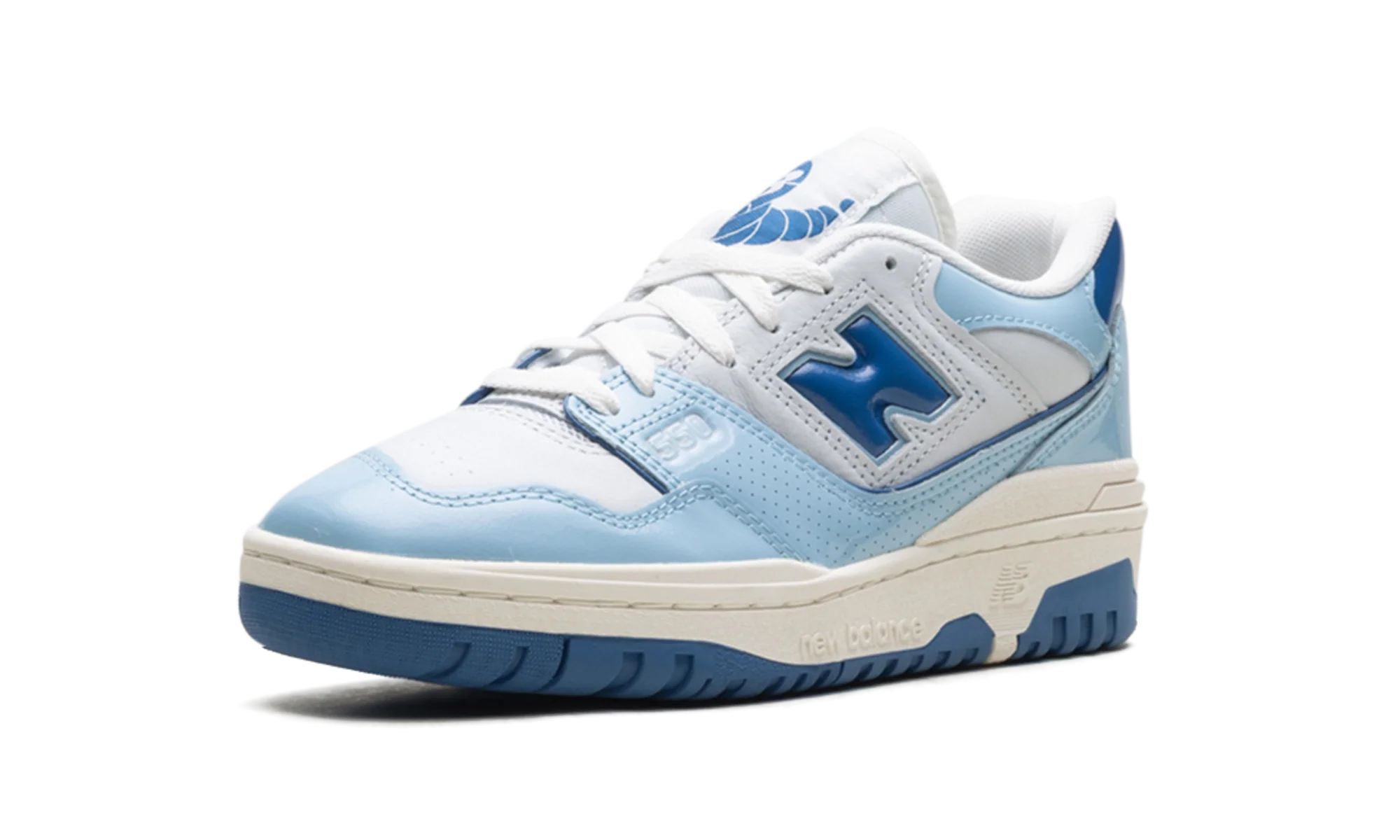 550 Patent - White / Powder Blue - 550 Patent - White / Powder Blue - Jordan 1s - AIR Jordan 1