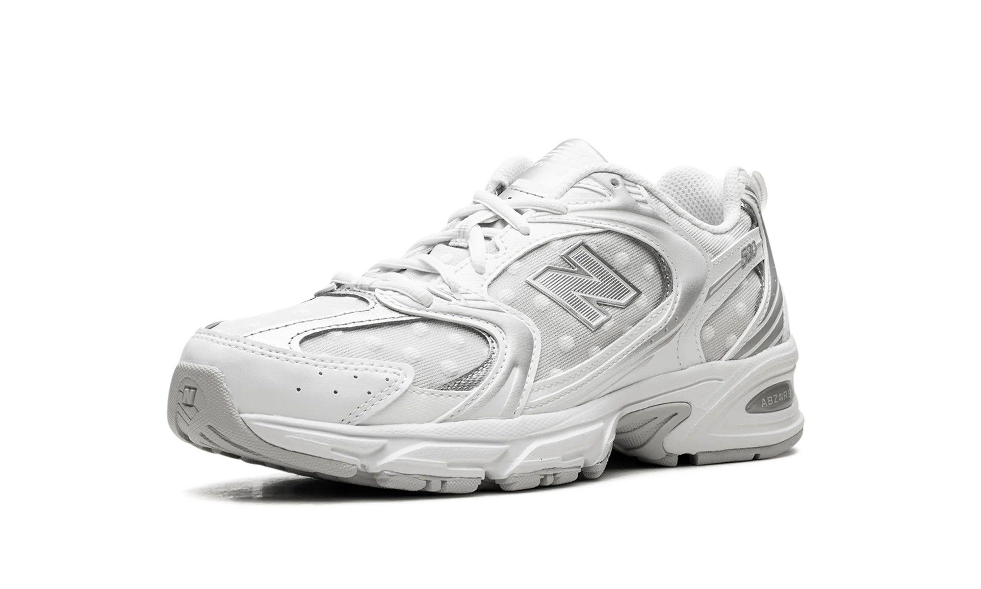 530 Silver Metallic Polka Dots - 530 Silver Metallic Polka Dots - Jordan 1s - AIR Jordan 1