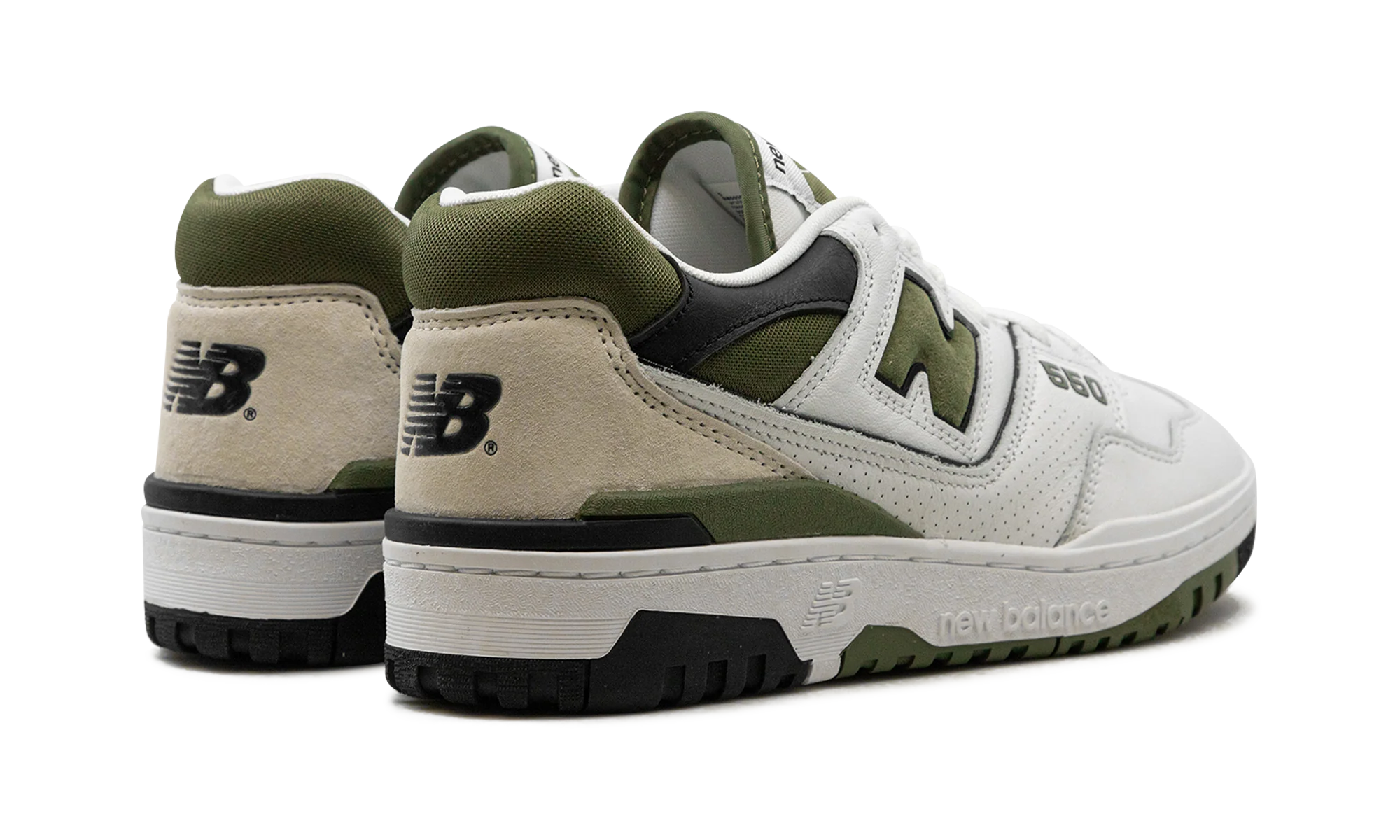 550 White / Dark Olivine - 550 White / Dark Olivine - Jordan 1s - AIR Jordan 1