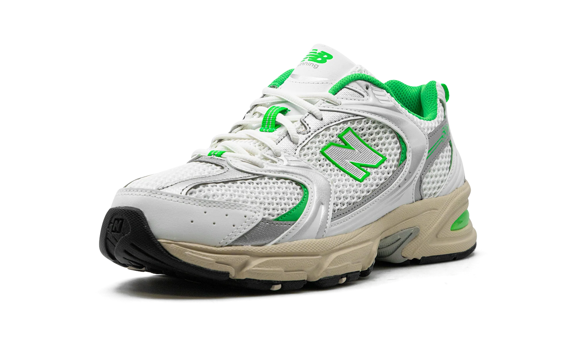 530 White / Palm Leaf - 530 White / Palm Leaf - Jordan 1s - AIR Jordan 1