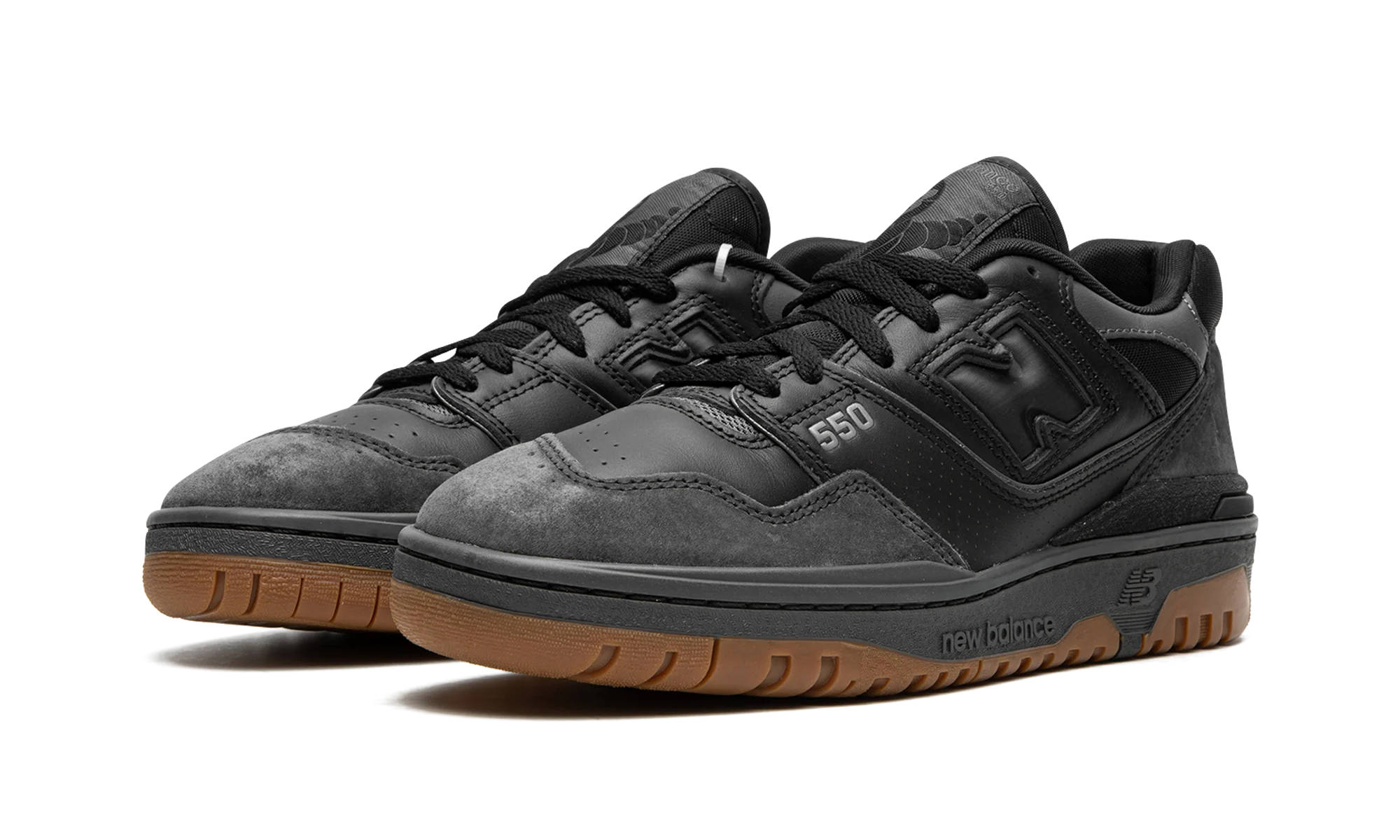 550 Black/Gum - 550 Black/Gum - Jordan 1s - AIR Jordan 1