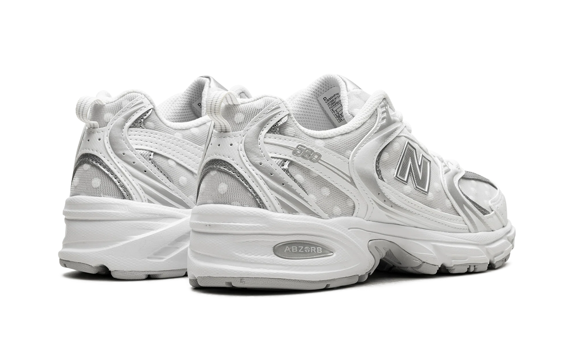 530 Silver Metallic Polka Dots - 530 Silver Metallic Polka Dots - Jordan 1s - AIR Jordan 1