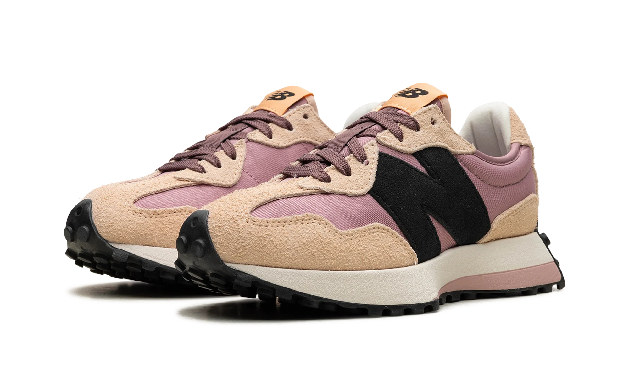 327 WMNS White / Black / Pink - 327 WMNS White / Black / Pink - Jordan 1s - AIR Jordan 1