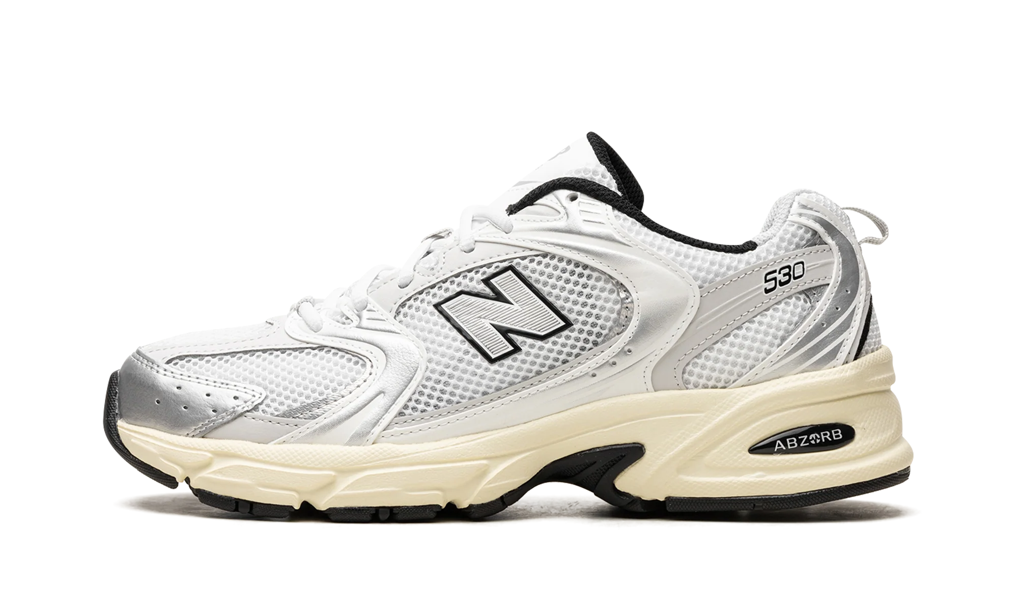 530 White / Silver - 530 White / Silver - Jordan 1s - AIR Jordan 1