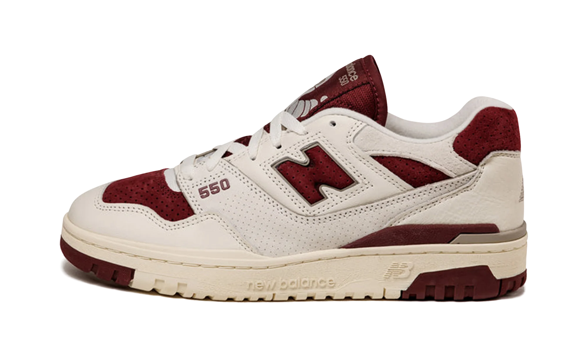 550 Sea Salt/Burgundy - 550 Sea Salt/Burgundy - Jordan 1s - AIR Jordan 1