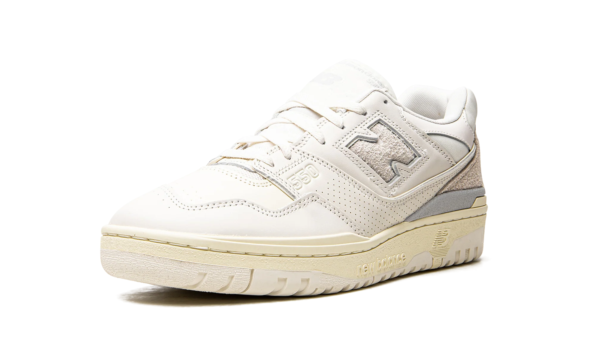 550 Aimé Leon Dore - White Leather - 550 Aimé Leon Dore - White Leather - Jordan 1s - AIR Jordan 1