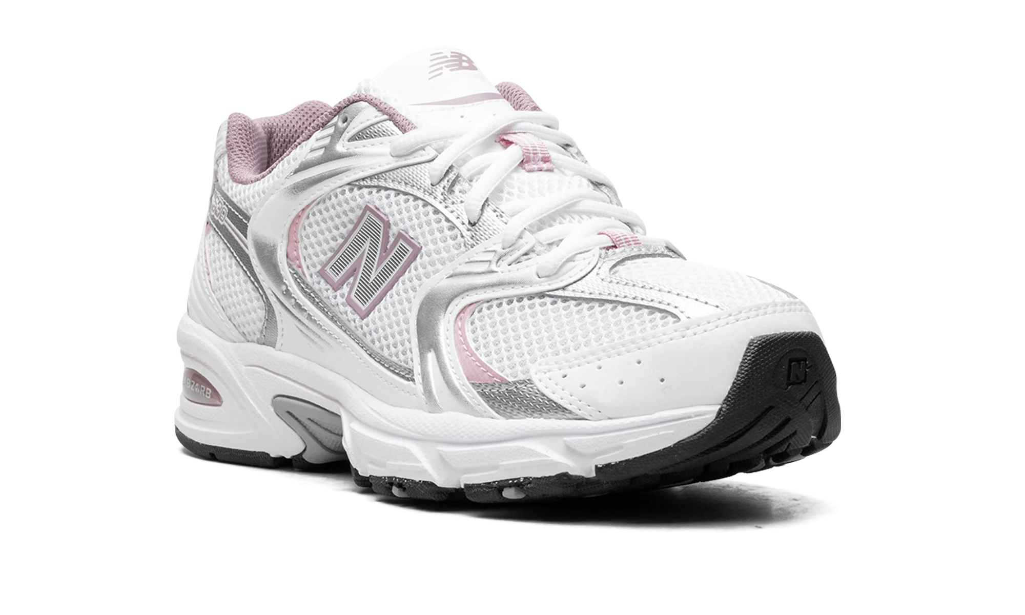 530 White/Silver Metalic/Ice Wine/Mid Century Pin - 530 White/Silver Metalic/Ice Wine/Mid Century Pin - Jordan 1s - AIR Jordan 1