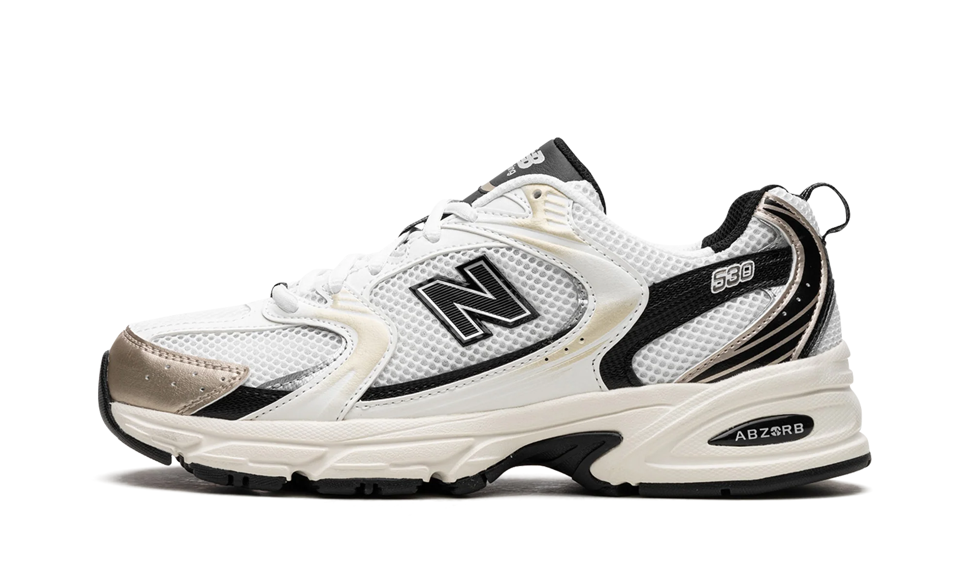 530 White / Gold / Black - 530 White / Gold / Black - Jordan 1s - AIR Jordan 1