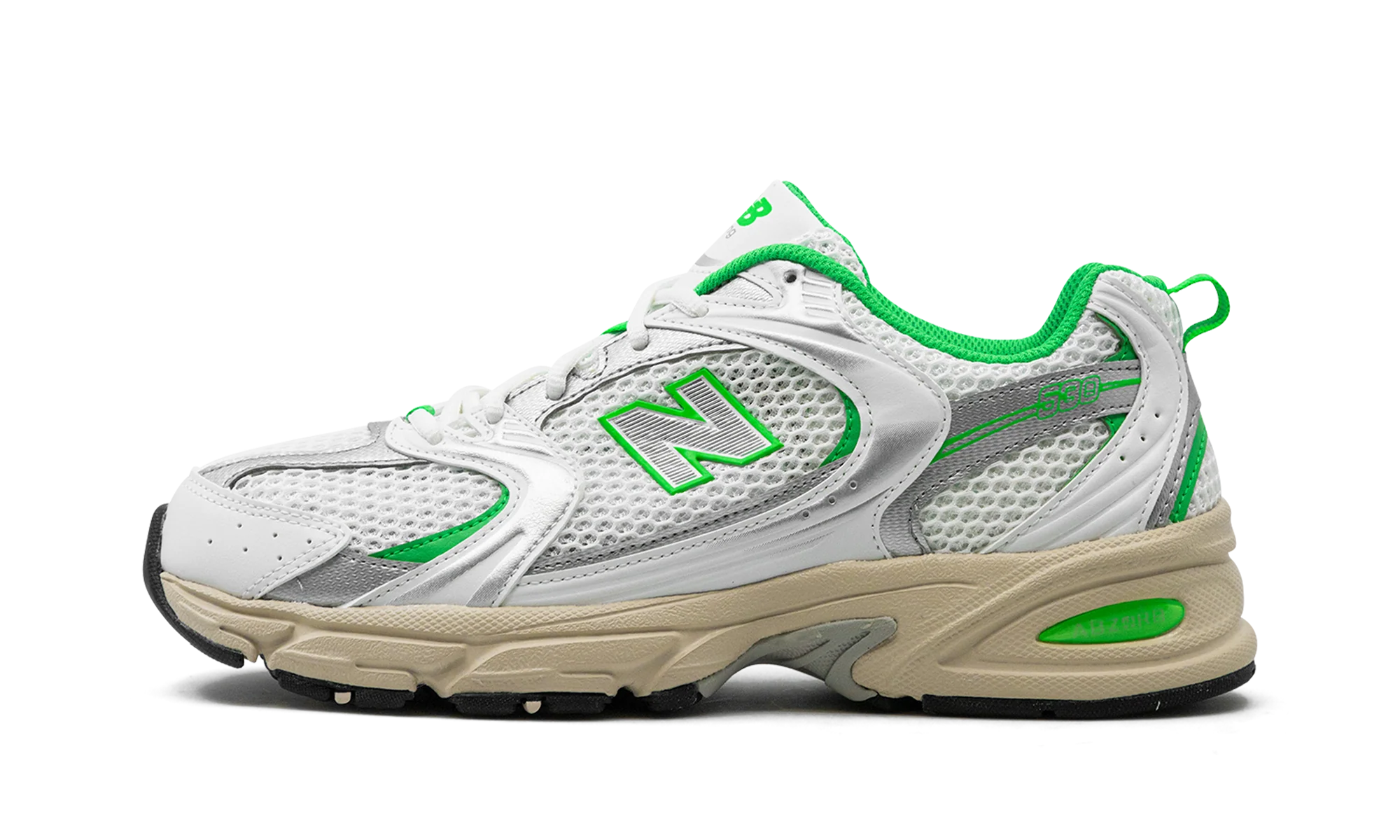 530 White / Palm Leaf - 530 White / Palm Leaf - Jordan 1s - AIR Jordan 1