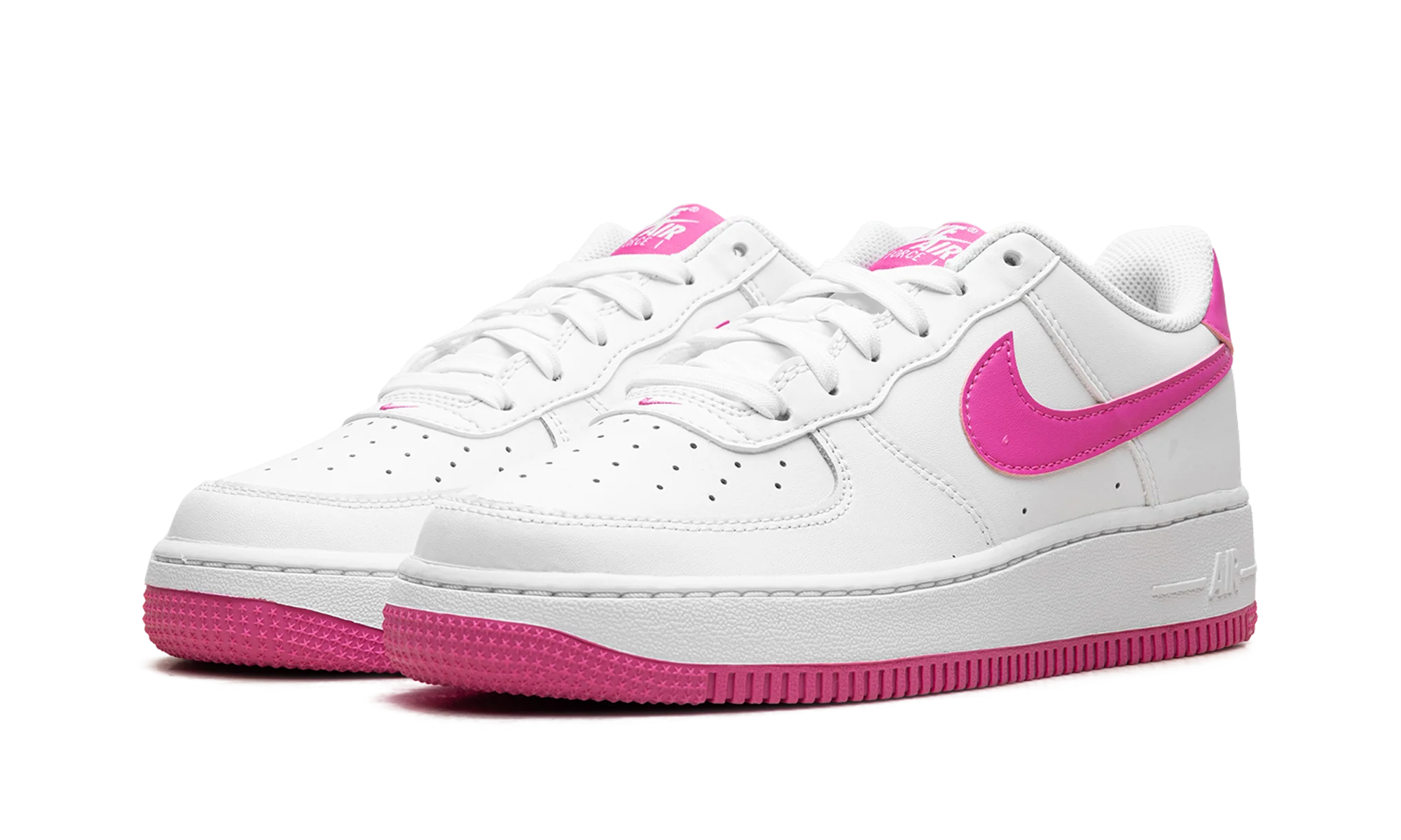 Air Force 1 GS White Laser Fuchsia - Air Force 1 GS White Laser Fuchsia - Jordan 1s - AIR Jordan 1