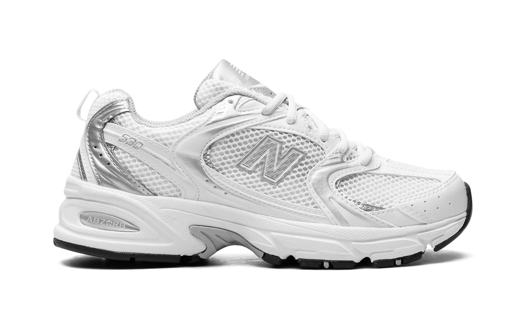 530 White / Silver - 530 White / Silver - Jordan 1s - AIR Jordan 1