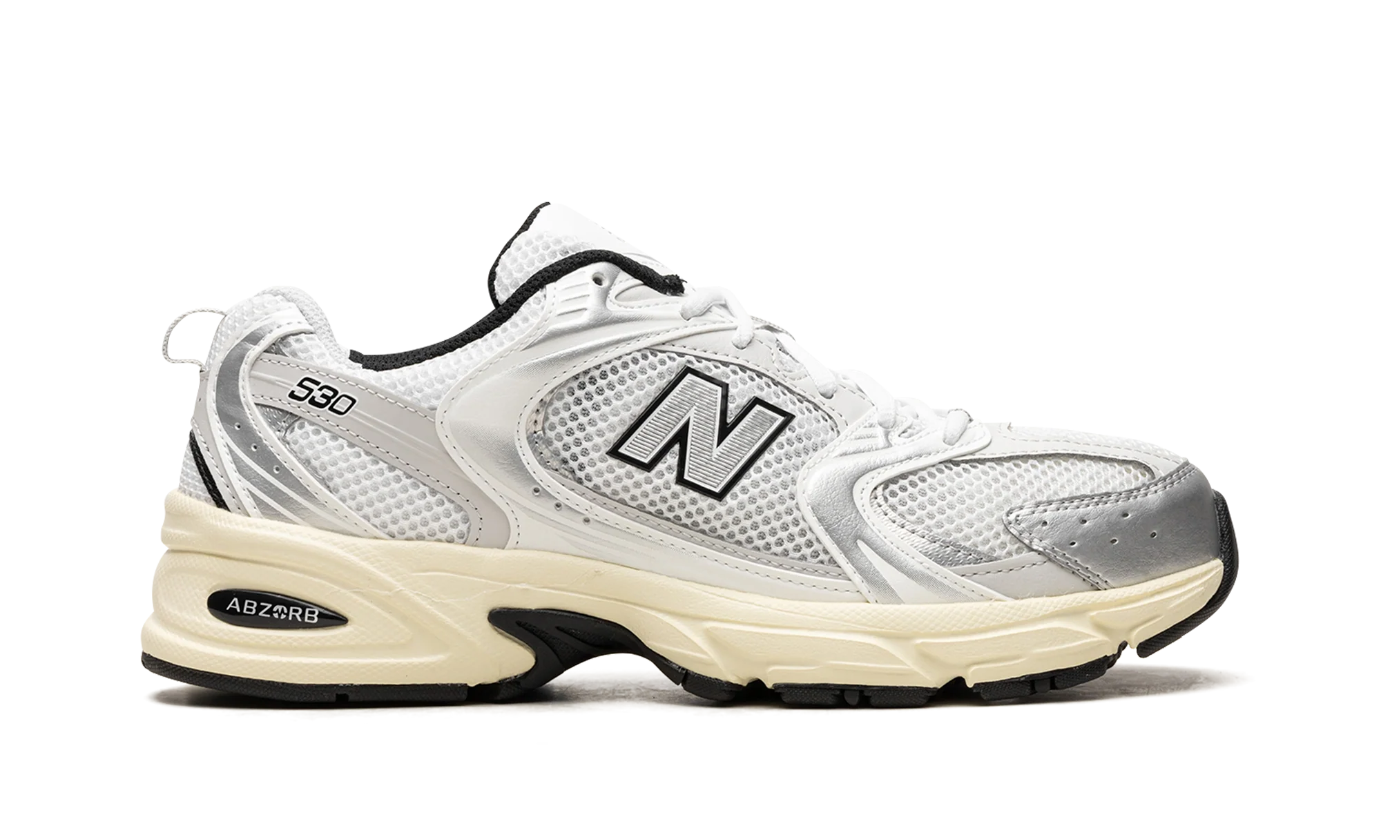 530 White / Silver - 530 White / Silver - Jordan 1s - AIR Jordan 1