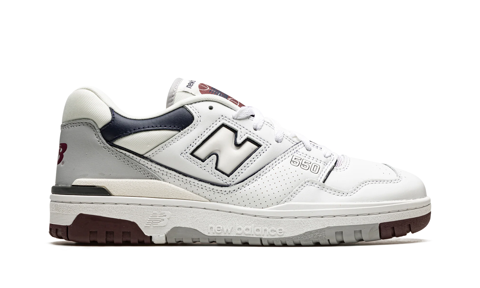 550 White / Indigo / Burgundy - 550 White / Indigo / Burgundy - Jordan 1s - AIR Jordan 1