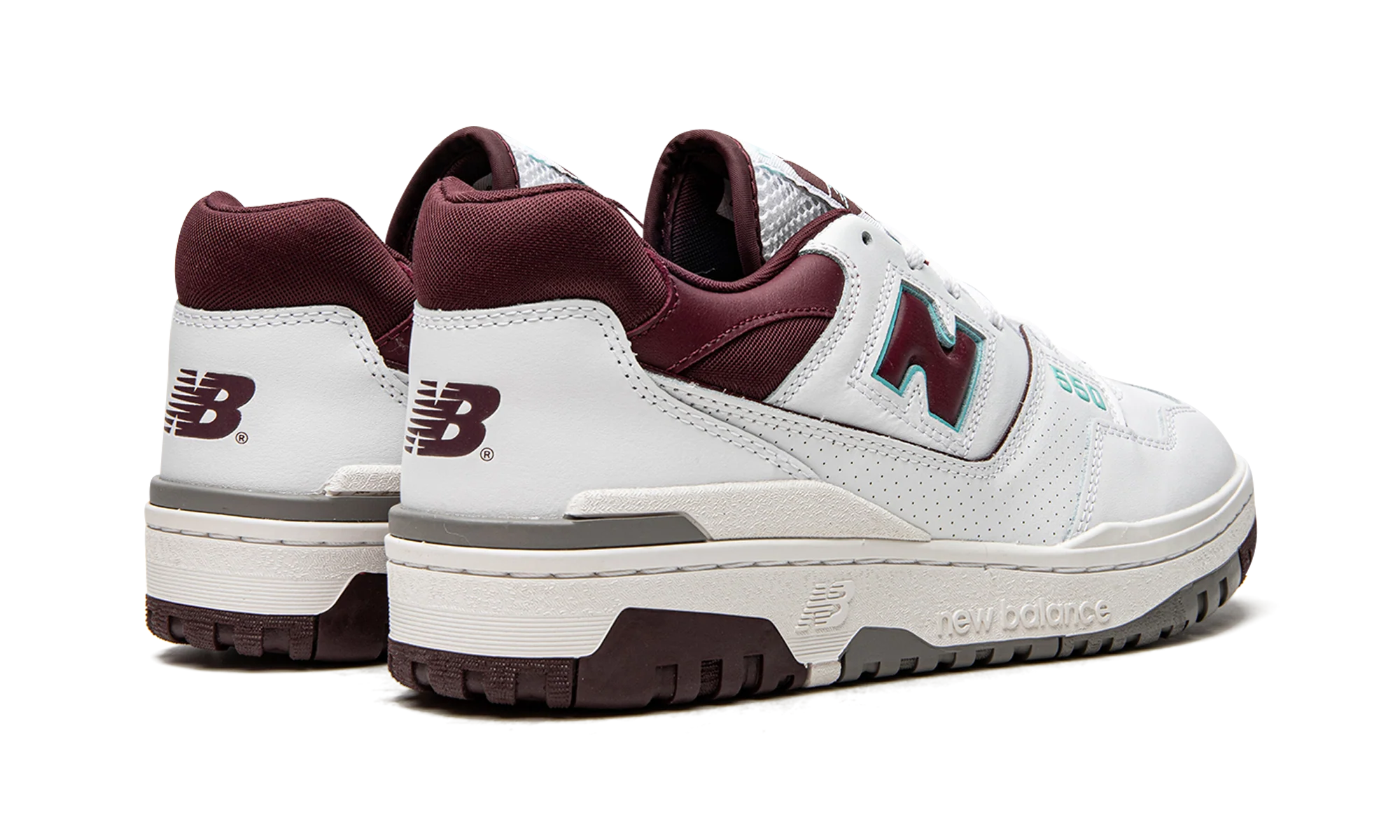 550 Burgundy / Cyan - 550 Burgundy / Cyan - Jordan 1s - AIR Jordan 1