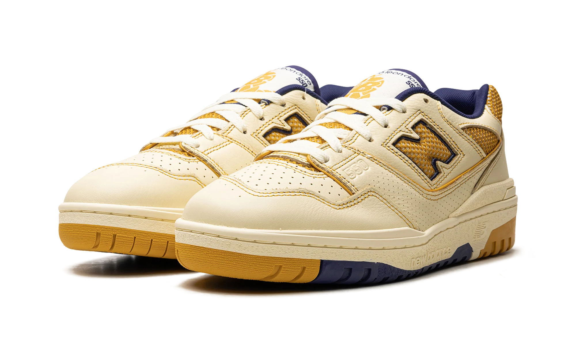 550 Aime Leon Dore - White / Yellow - 550 Aime Leon Dore - White / Yellow - Jordan 1s - AIR Jordan 1