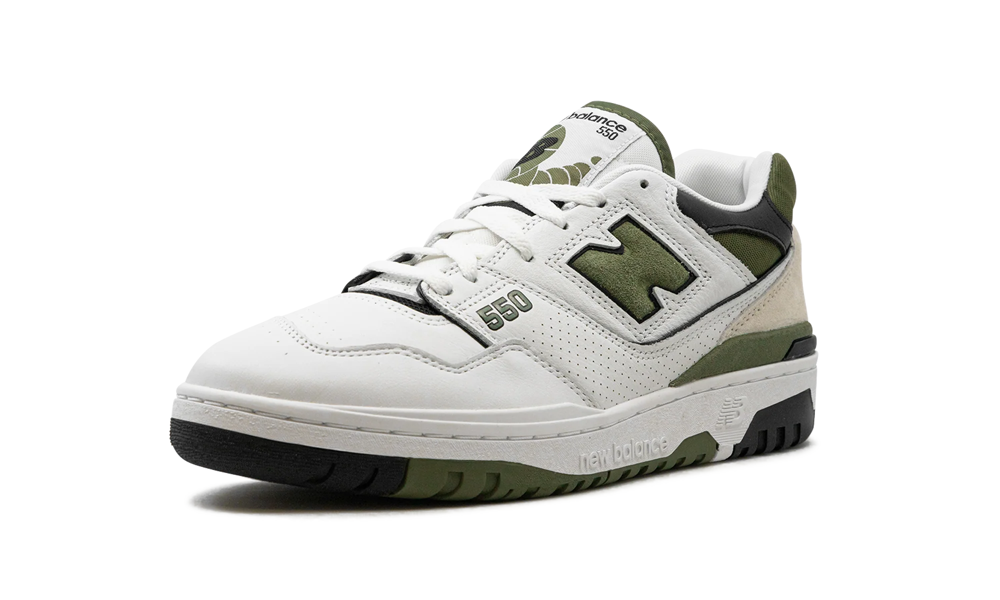 550 White / Dark Olivine - 550 White / Dark Olivine - Jordan 1s - AIR Jordan 1