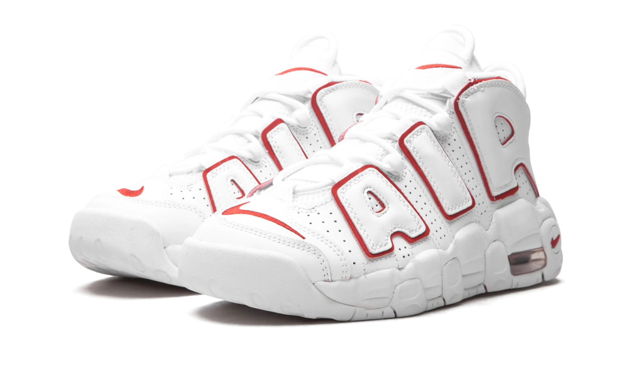 Air More Uptempo GS White / Varsity Red - Air More Uptempo GS White / Varsity Red - Jordan 1s - AIR Jordan 1