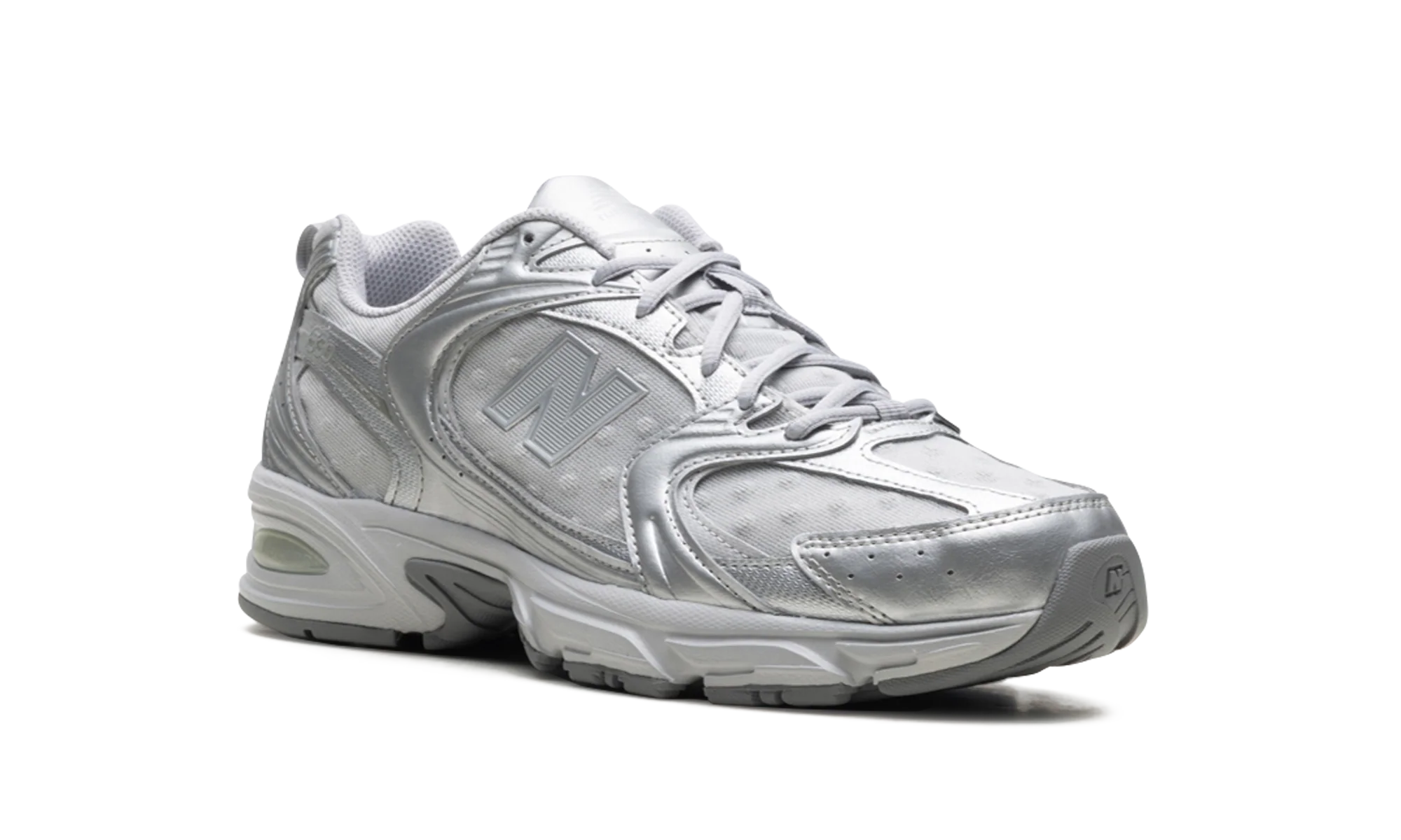 530 Silver Metallic Raincloud Polka Dots - 530 Silver Metallic Raincloud Polka Dots - Jordan 1s - AIR Jordan 1