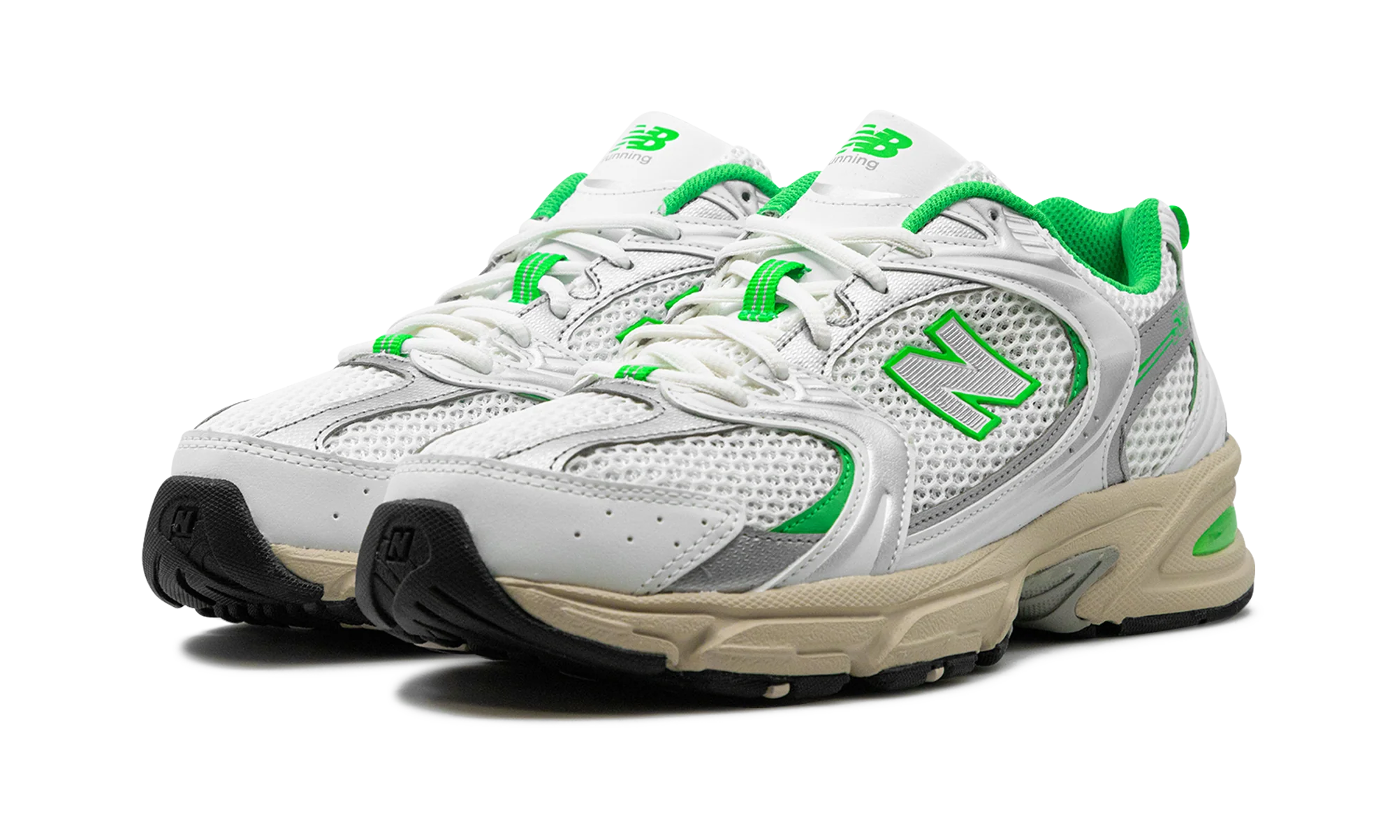 530 White / Palm Leaf - 530 White / Palm Leaf - Jordan 1s - AIR Jordan 1