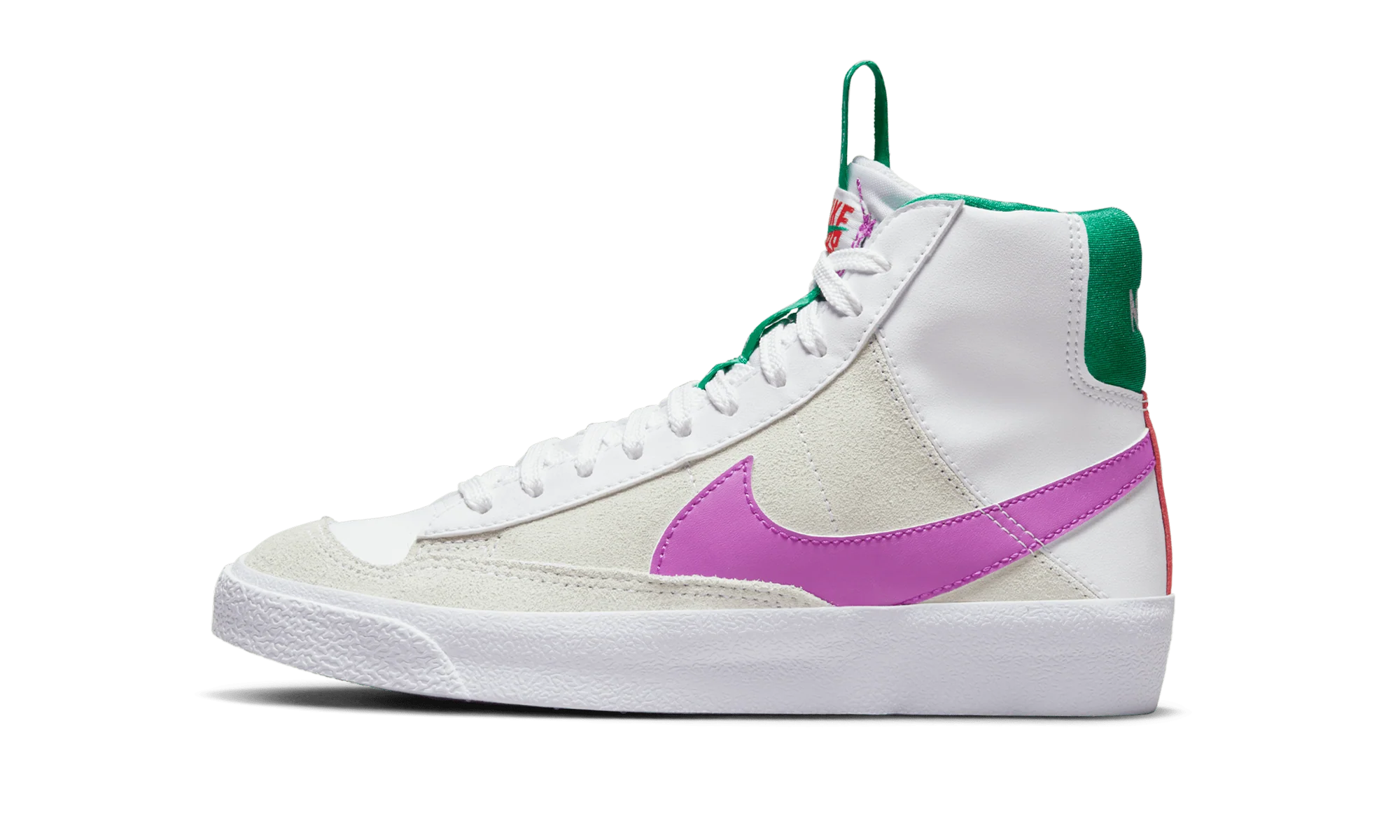 Blazer Mid '77 GS Dance - White Fuchsia Green - Blazer Mid '77 GS Dance - White Fuchsia Green - Jordan 1s - AIR Jordan 1