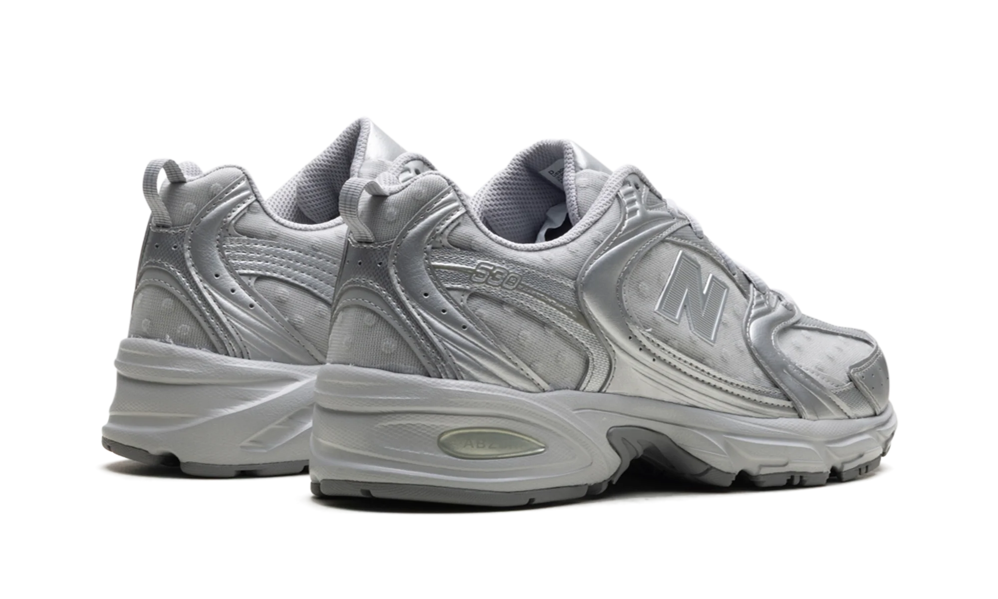 530 Silver Metallic Raincloud Polka Dots - 530 Silver Metallic Raincloud Polka Dots - Jordan 1s - AIR Jordan 1