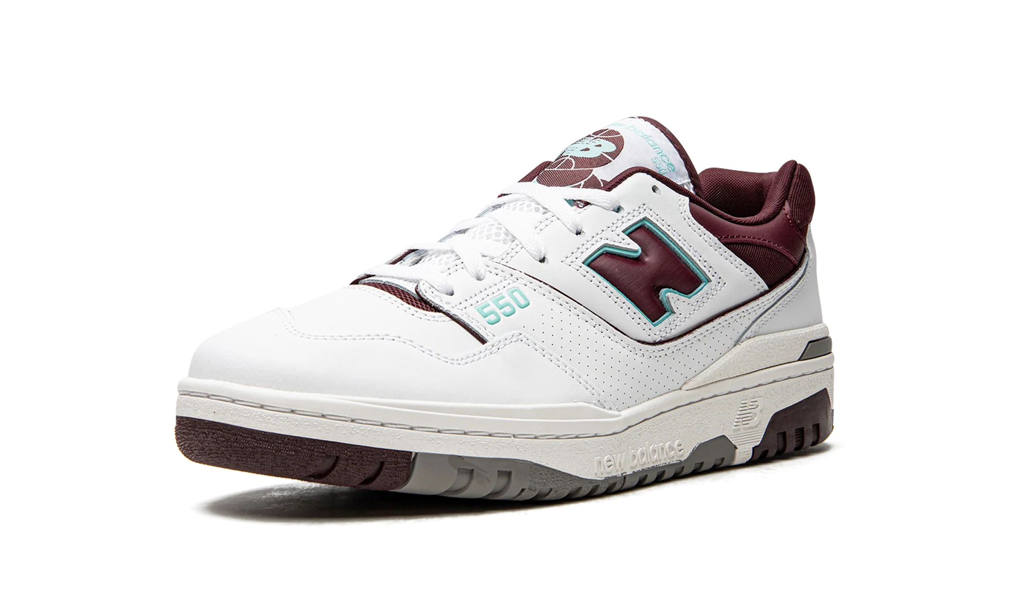 550 Burgundy / Cyan - 550 Burgundy / Cyan - Jordan 1s - AIR Jordan 1