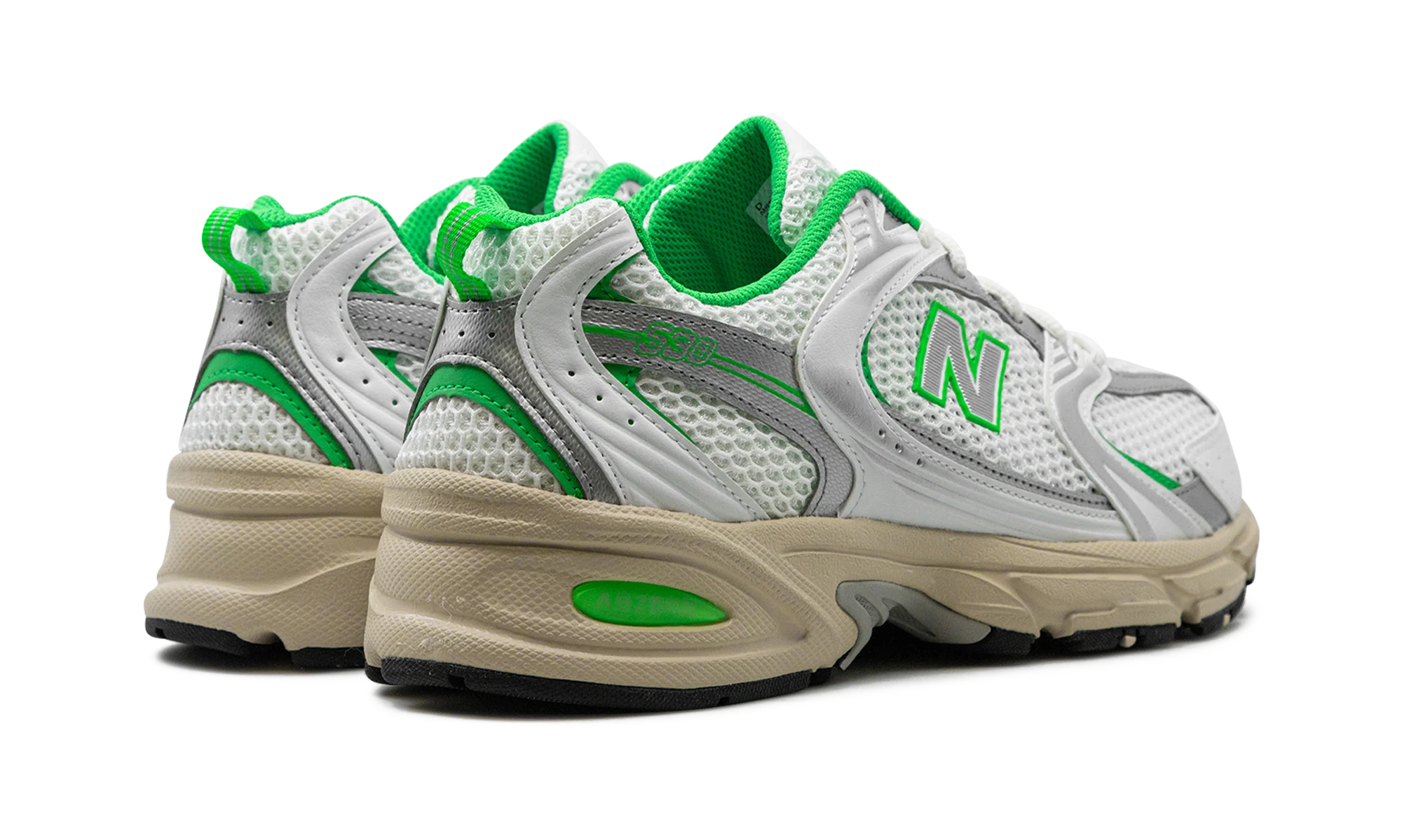 530 White / Palm Leaf - 530 White / Palm Leaf - Jordan 1s - AIR Jordan 1