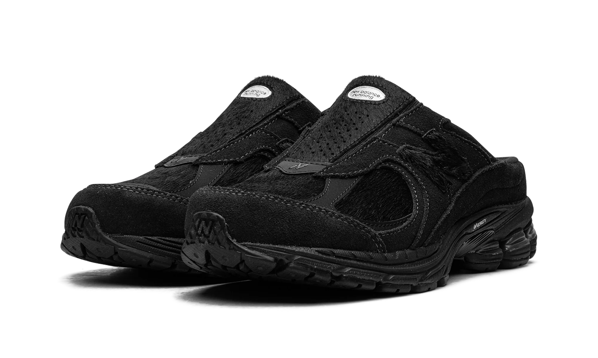 2002R Mule Triple Black Pony Hair - 2002R Mule Triple Black Pony Hair - Jordan 1s - AIR Jordan 1