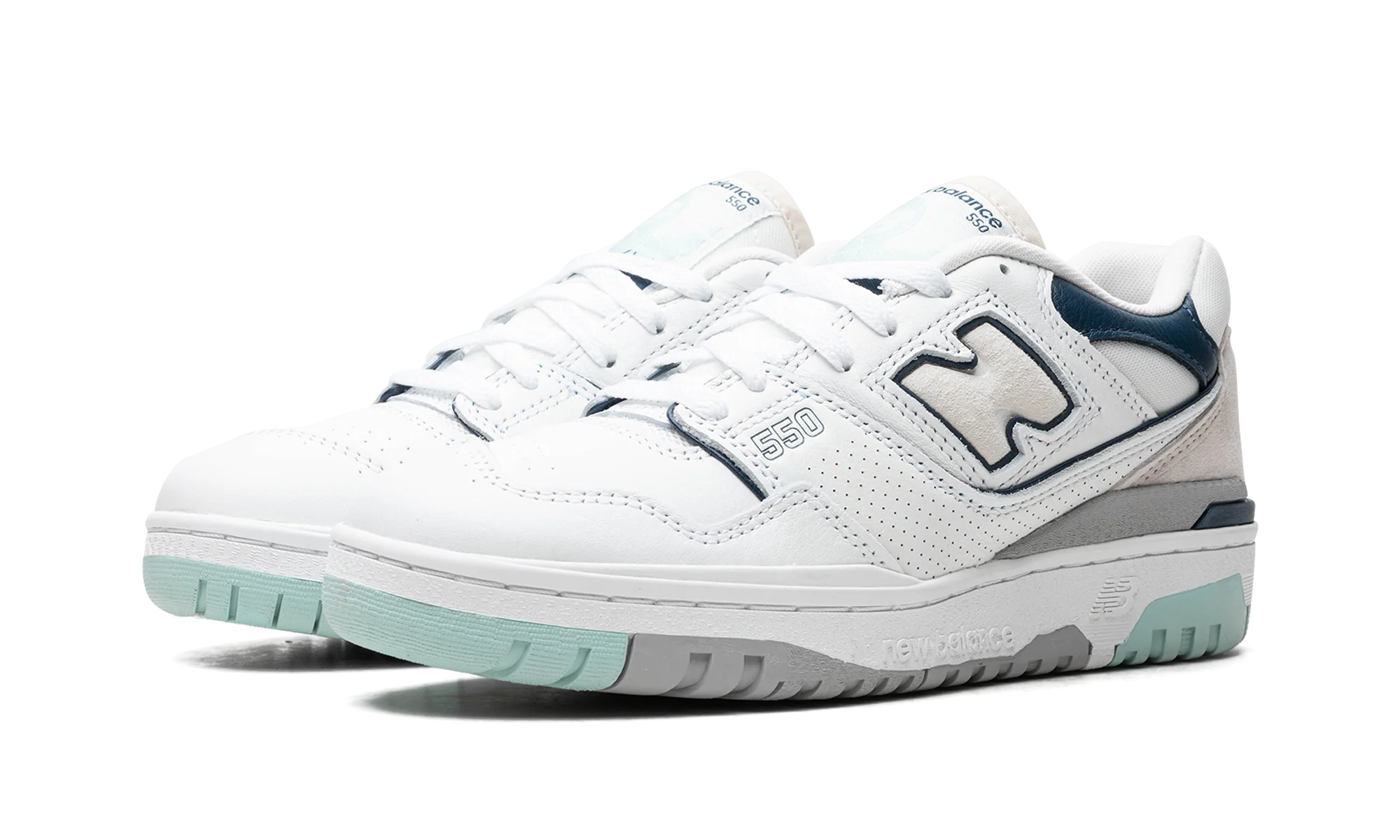 550 White / Winter Fog - 550 White / Winter Fog - Jordan 1s - AIR Jordan 1