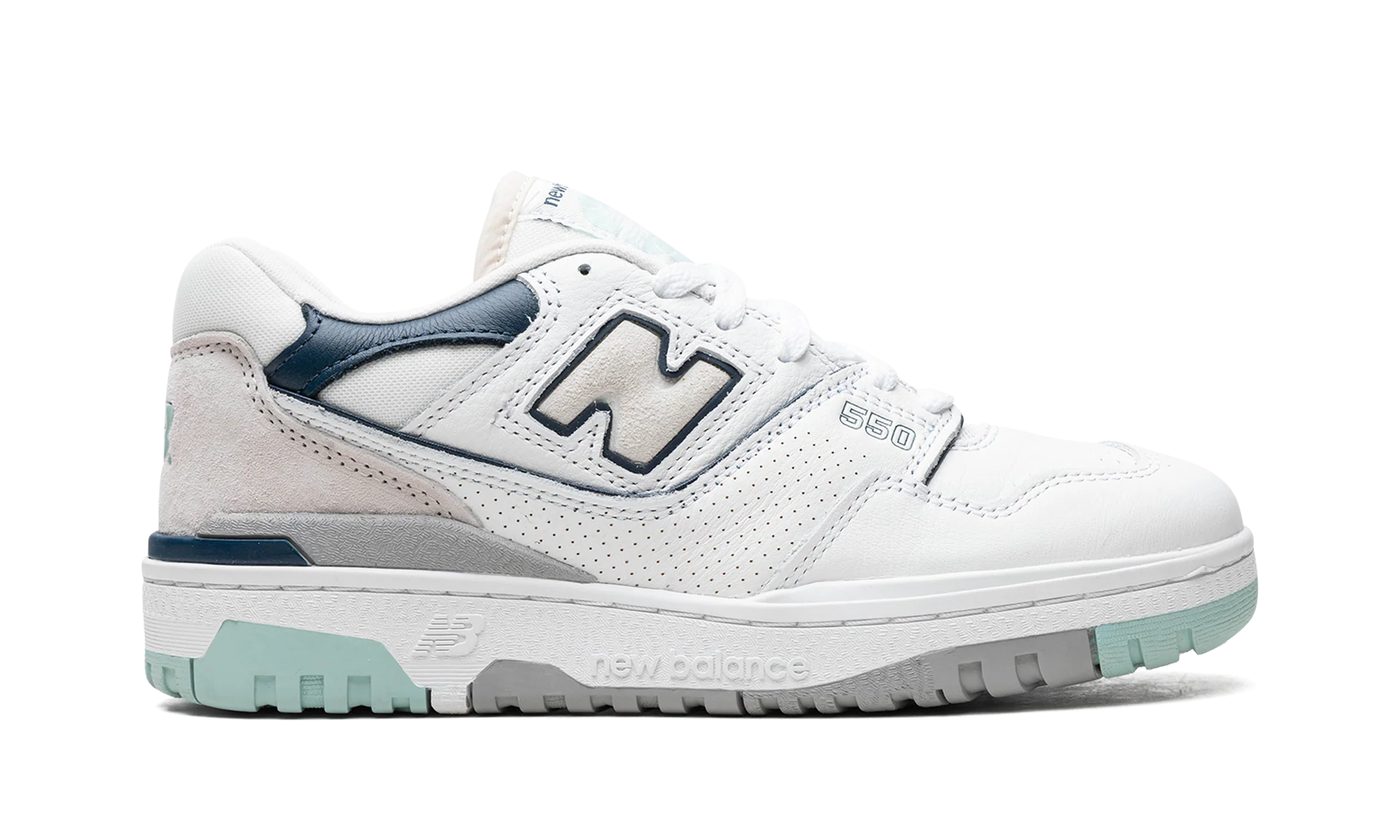 550 White / Winter Fog - 550 White / Winter Fog - Jordan 1s - AIR Jordan 1