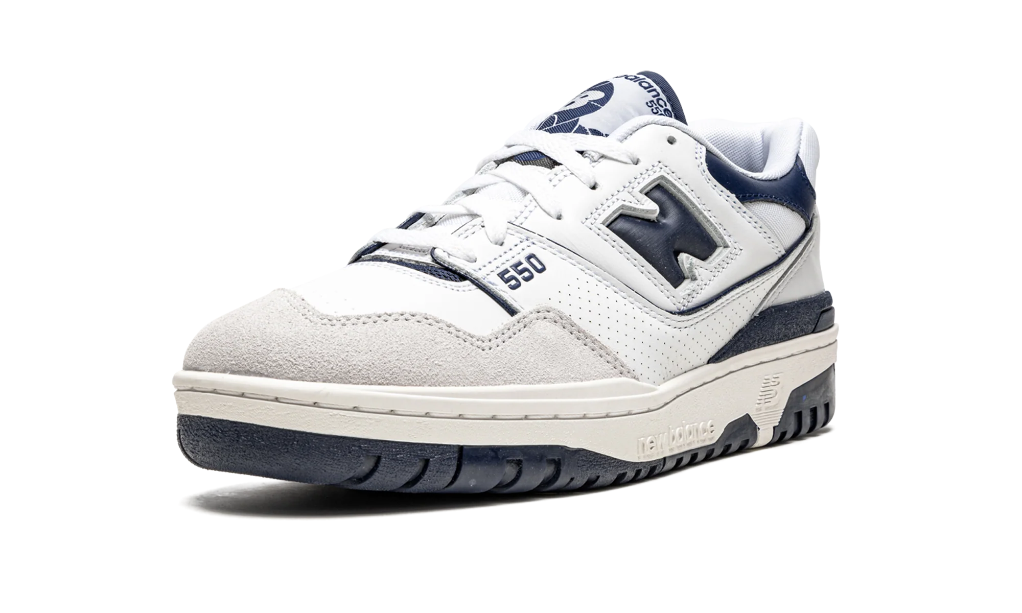 550 White / Navy Blue - 550 White / Navy Blue - Jordan 1s - AIR Jordan 1
