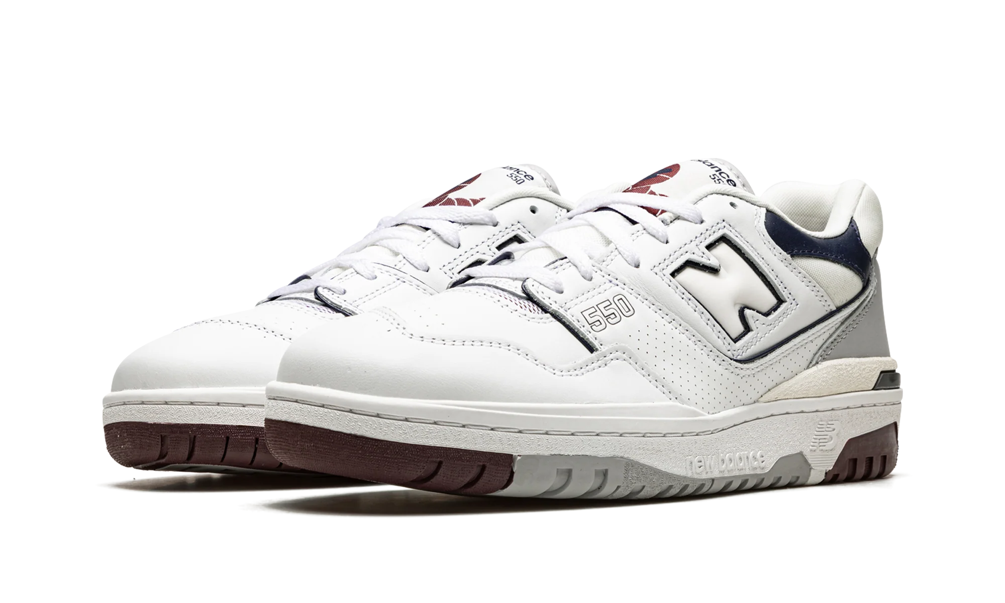 550 White / Indigo / Burgundy - 550 White / Indigo / Burgundy - Jordan 1s - AIR Jordan 1