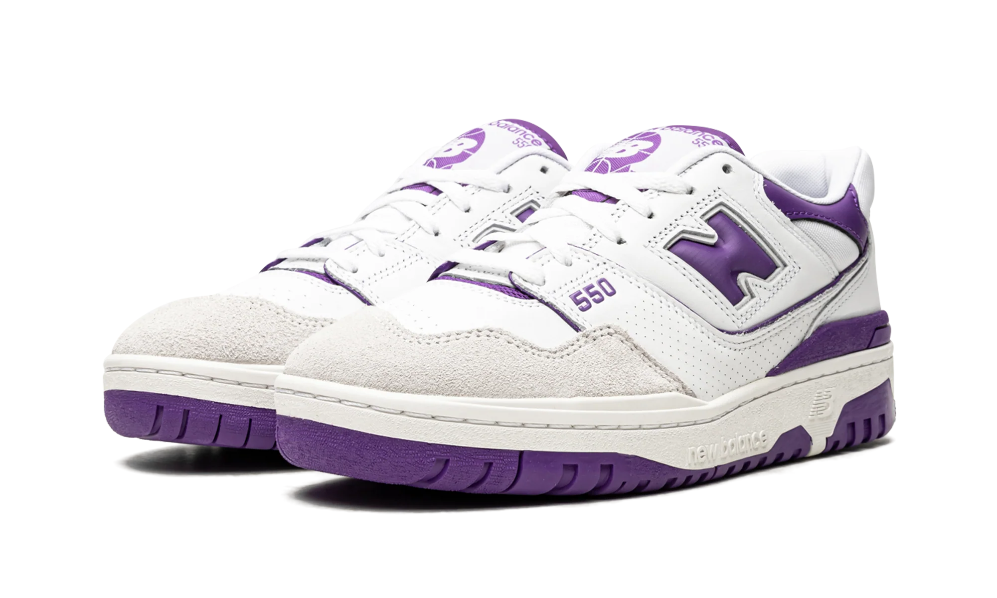 550 White / Purple - 550 White / Purple - Jordan 1s - AIR Jordan 1