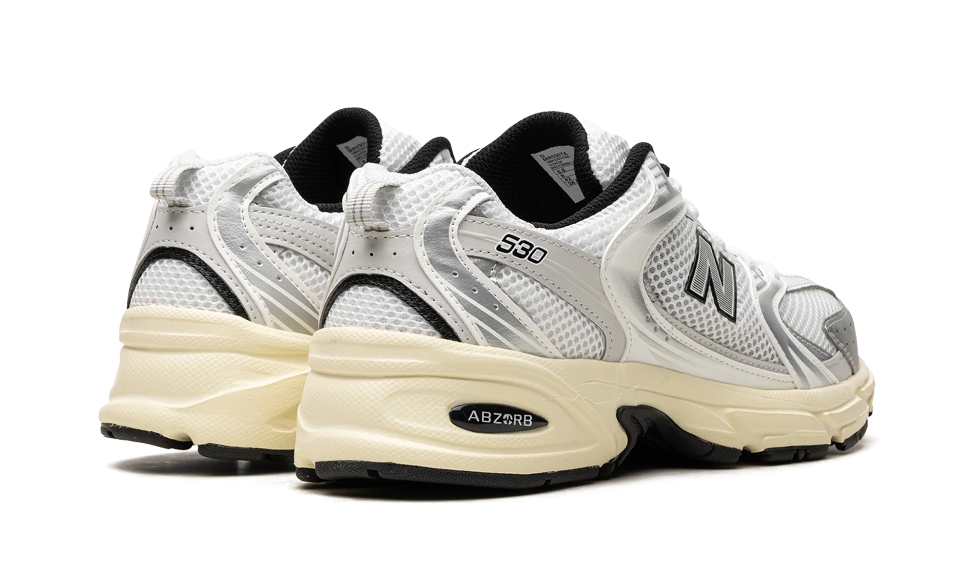 530 White / Silver - 530 White / Silver - Jordan 1s - AIR Jordan 1