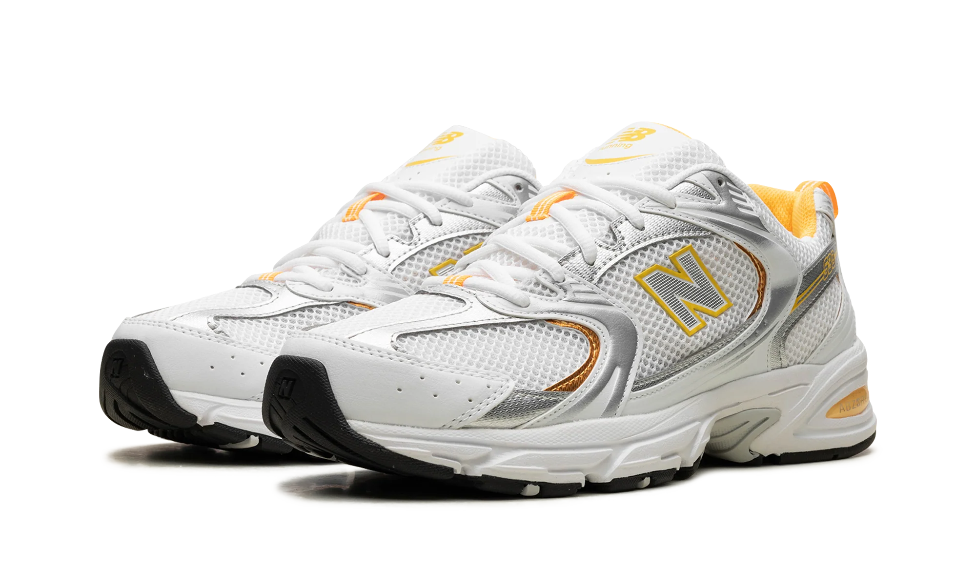 530 White Vibrant Apricot Silver Metallic - 530 White Vibrant Apricot Silver Metallic - Jordan 1s - AIR Jordan 1