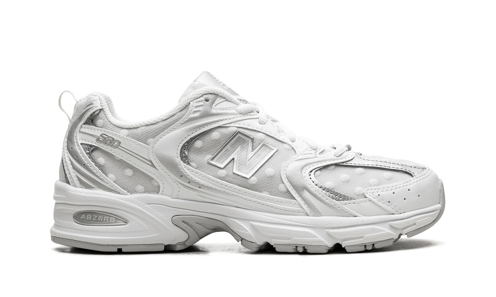 530 Silver Metallic Polka Dots - 530 Silver Metallic Polka Dots - Jordan 1s - AIR Jordan 1