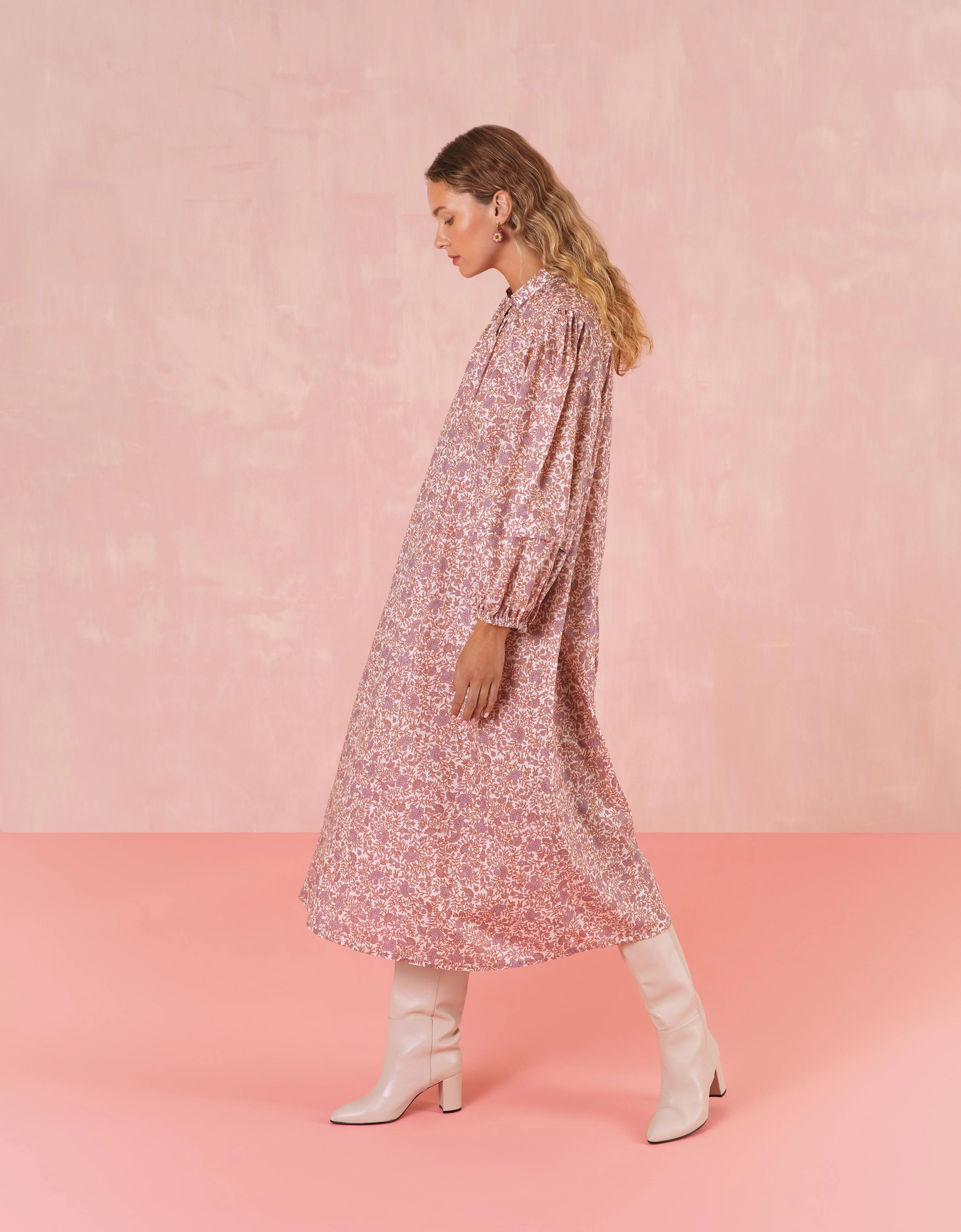 Dragon Fruit Long Dress