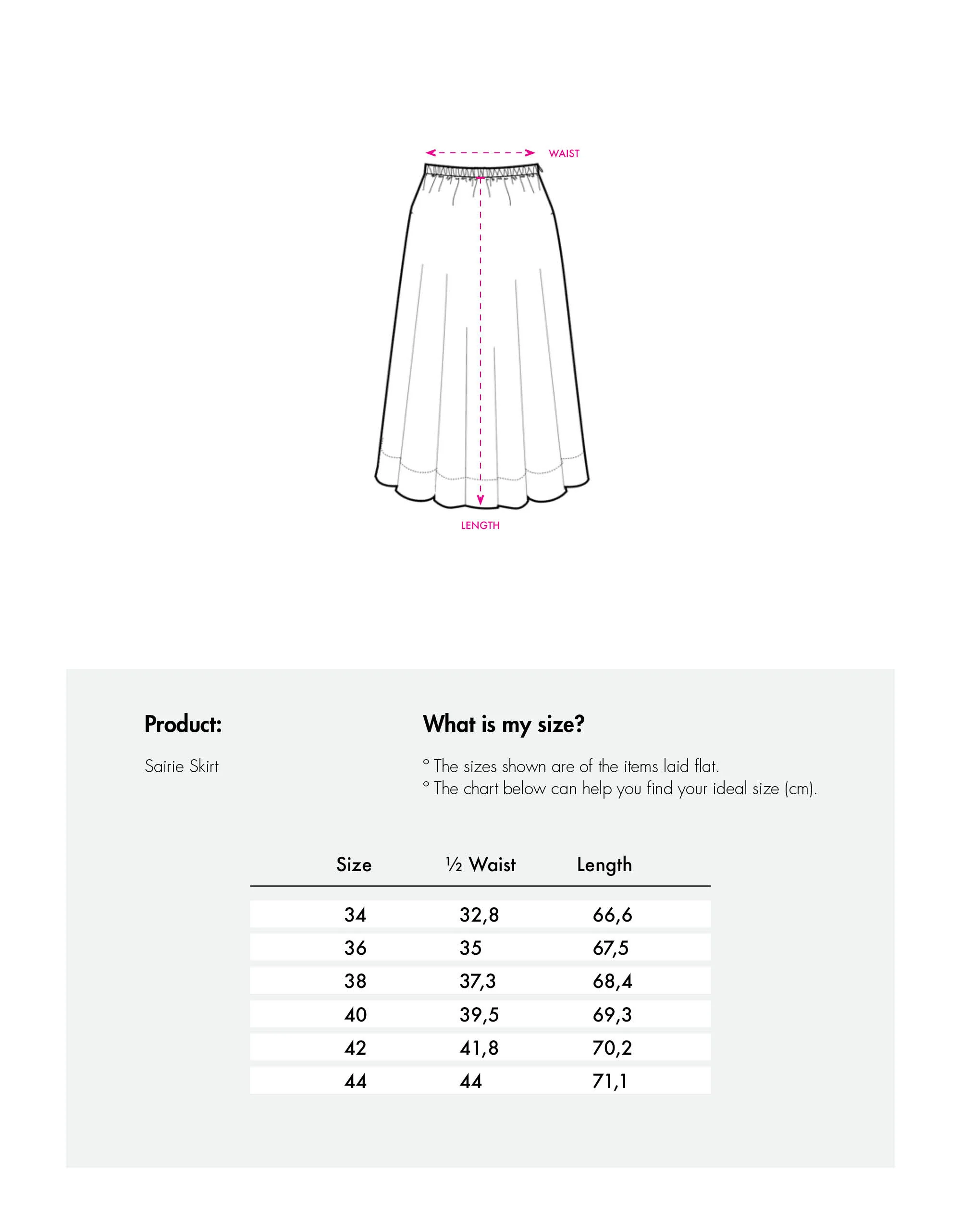 Sairie Smileys Skirt