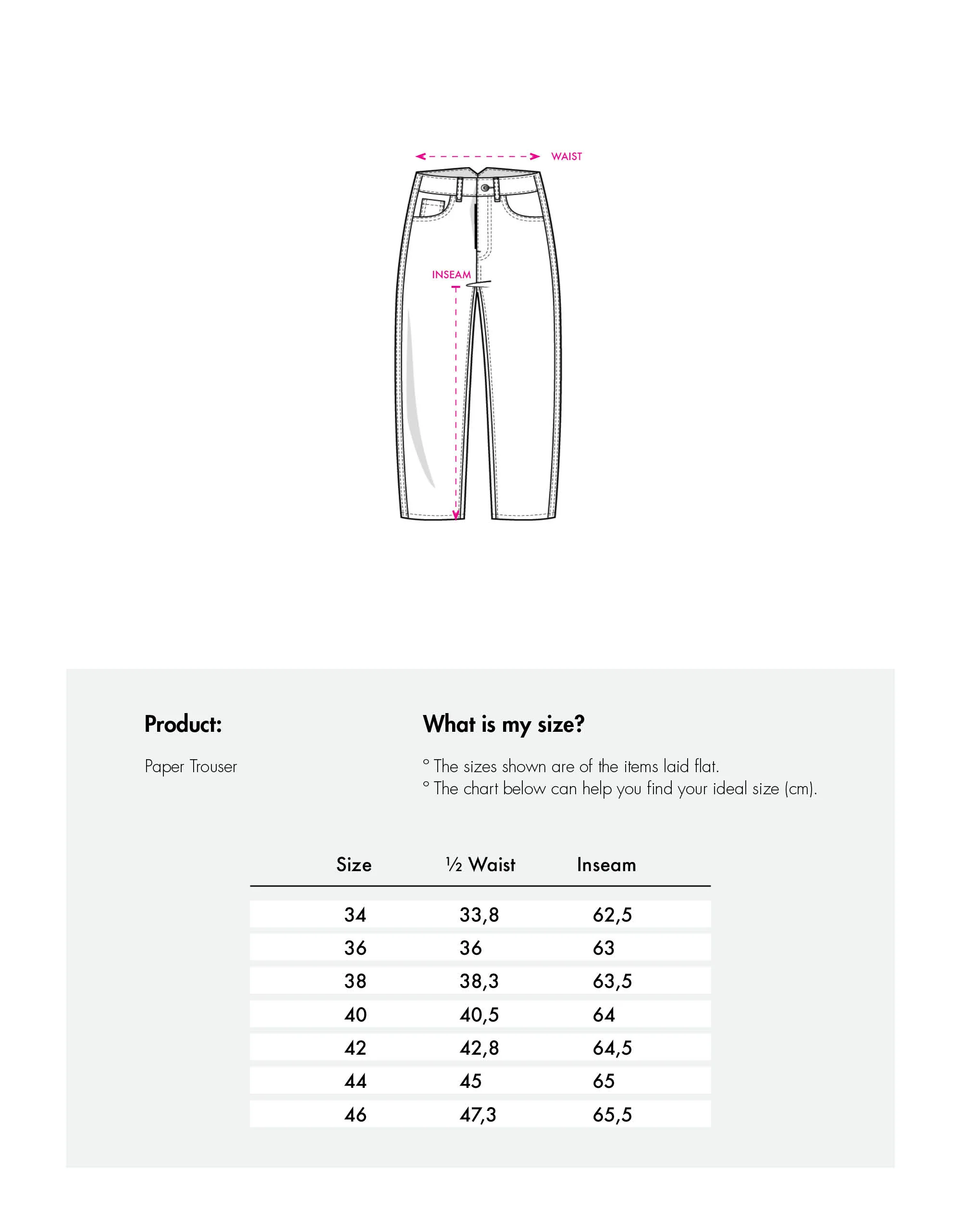 Paper Trousers