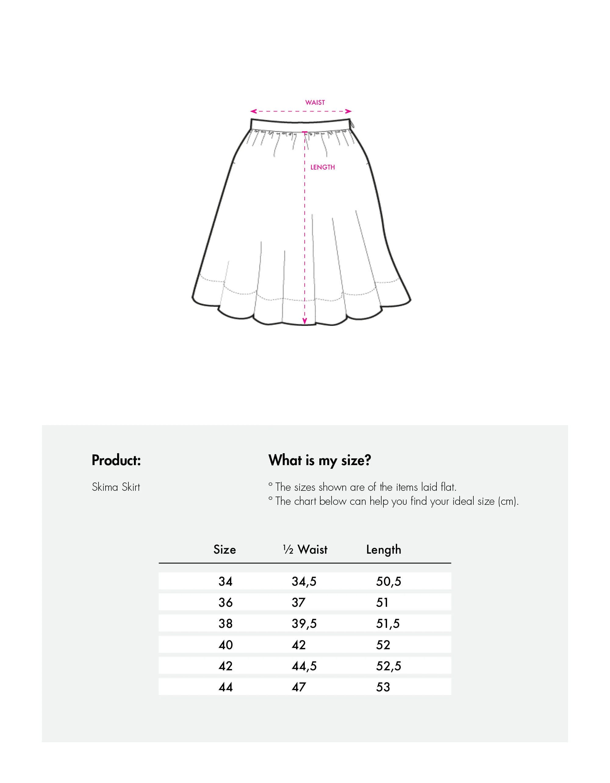 Skimia Skirt