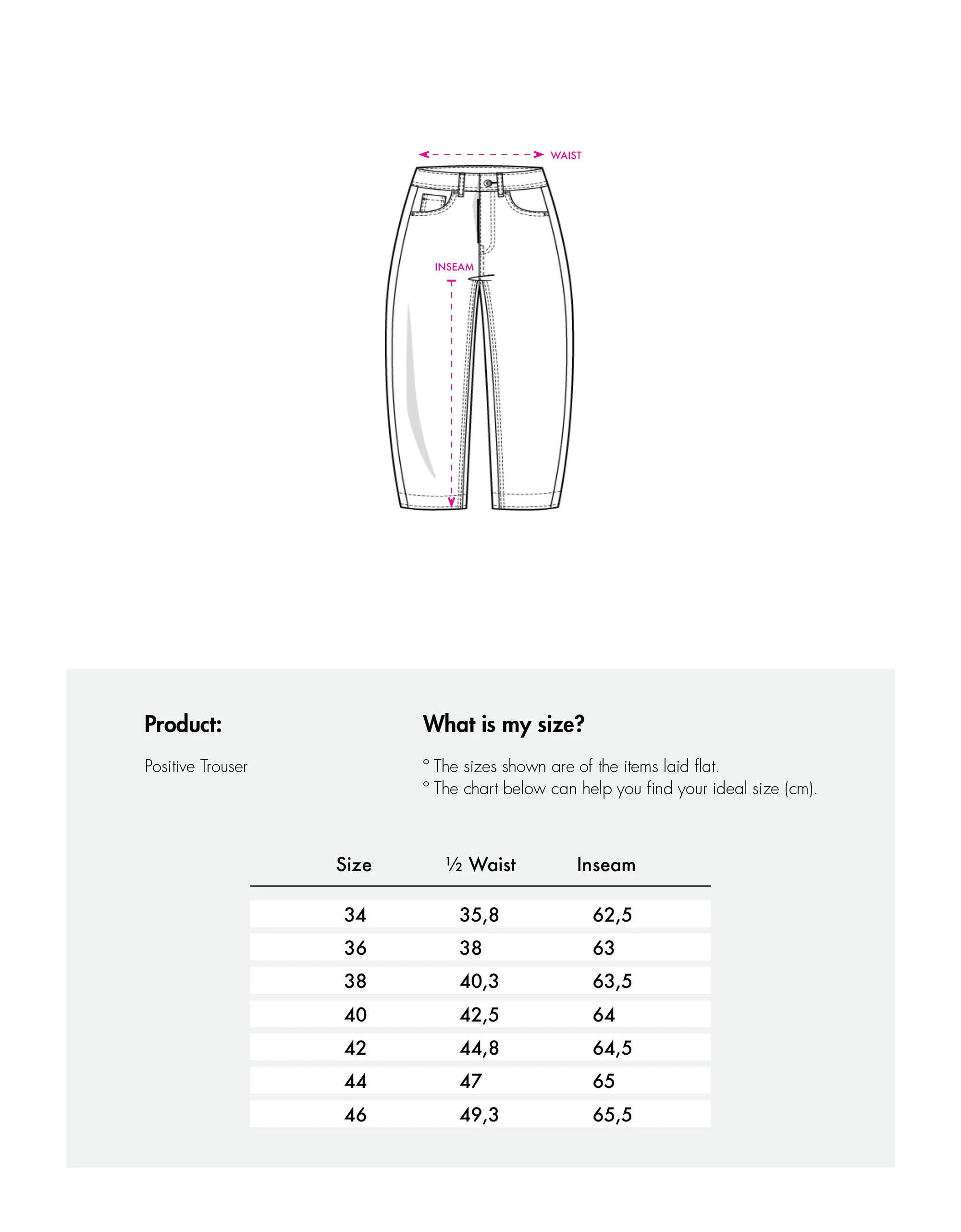 Positive Trousers